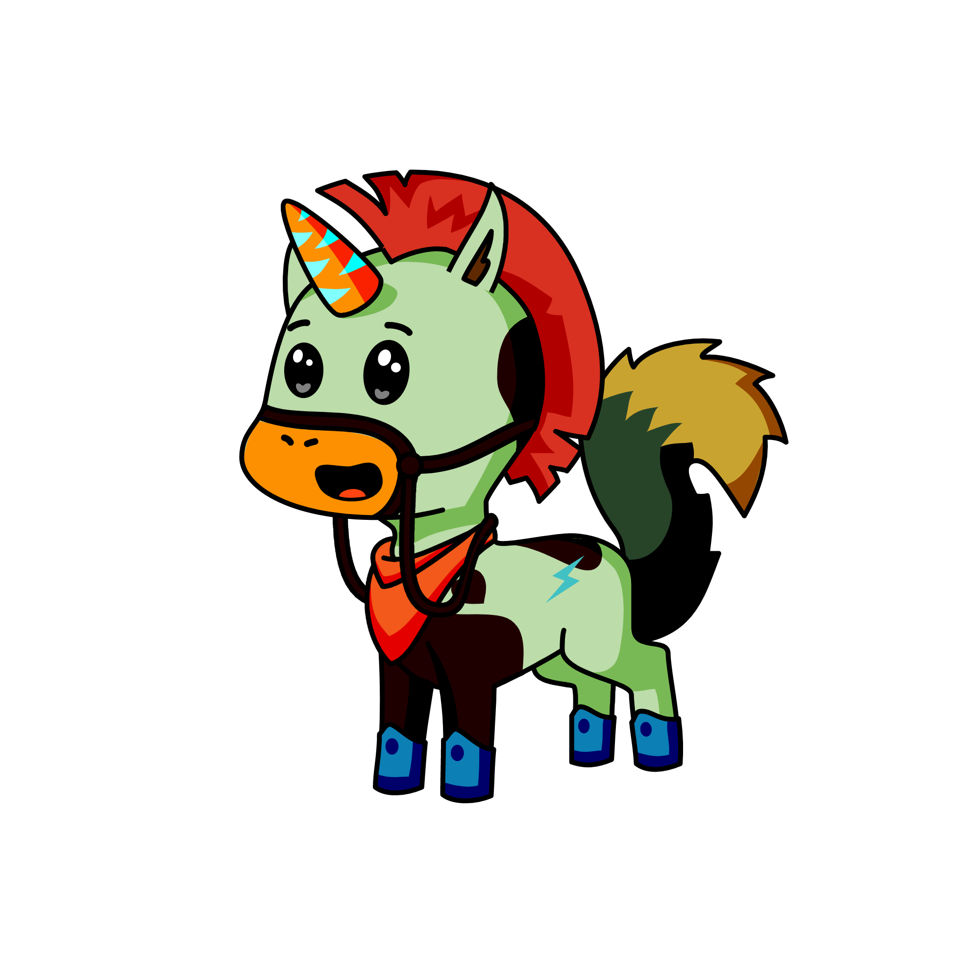 Shadow, the unicorn