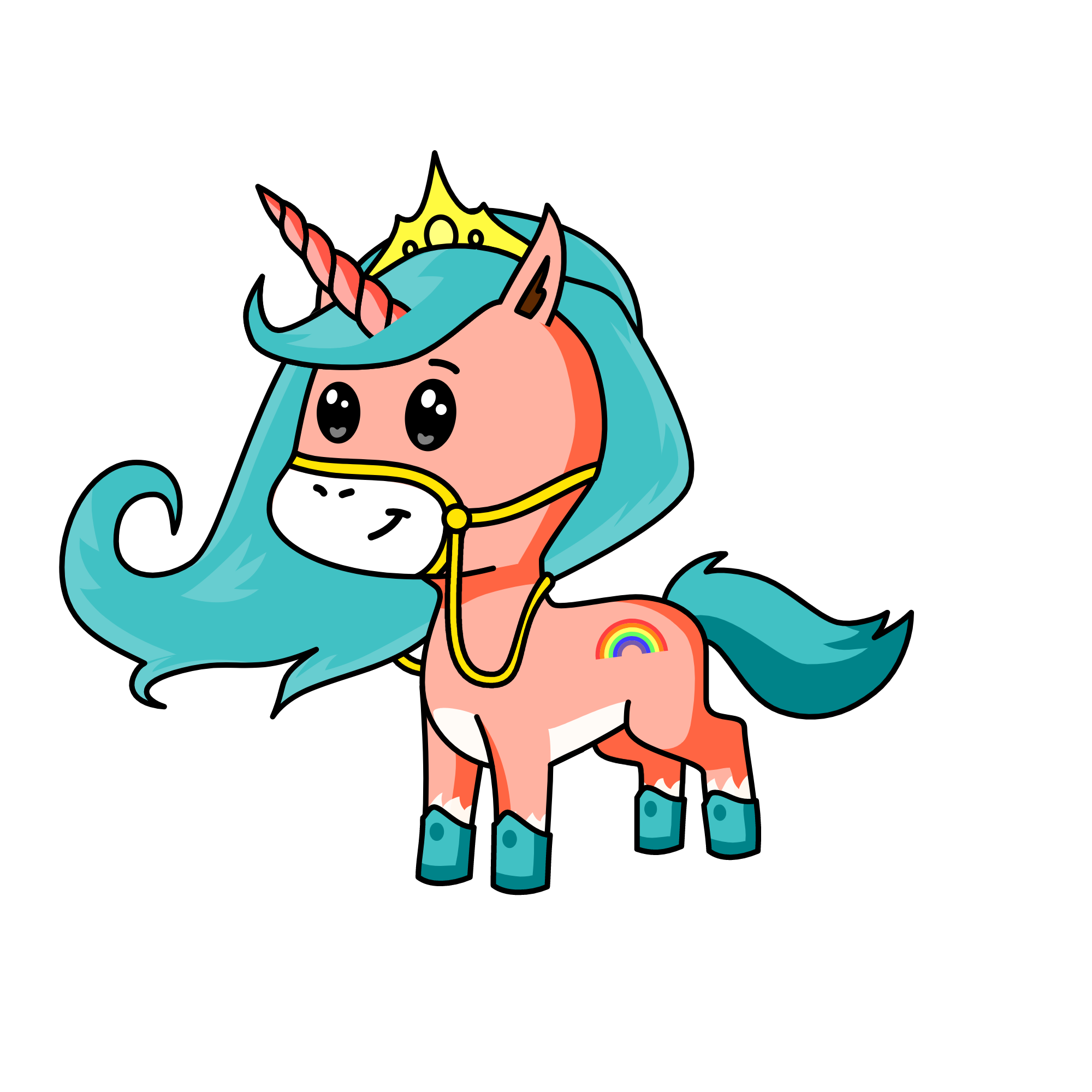 cotton ball!, the unicorn