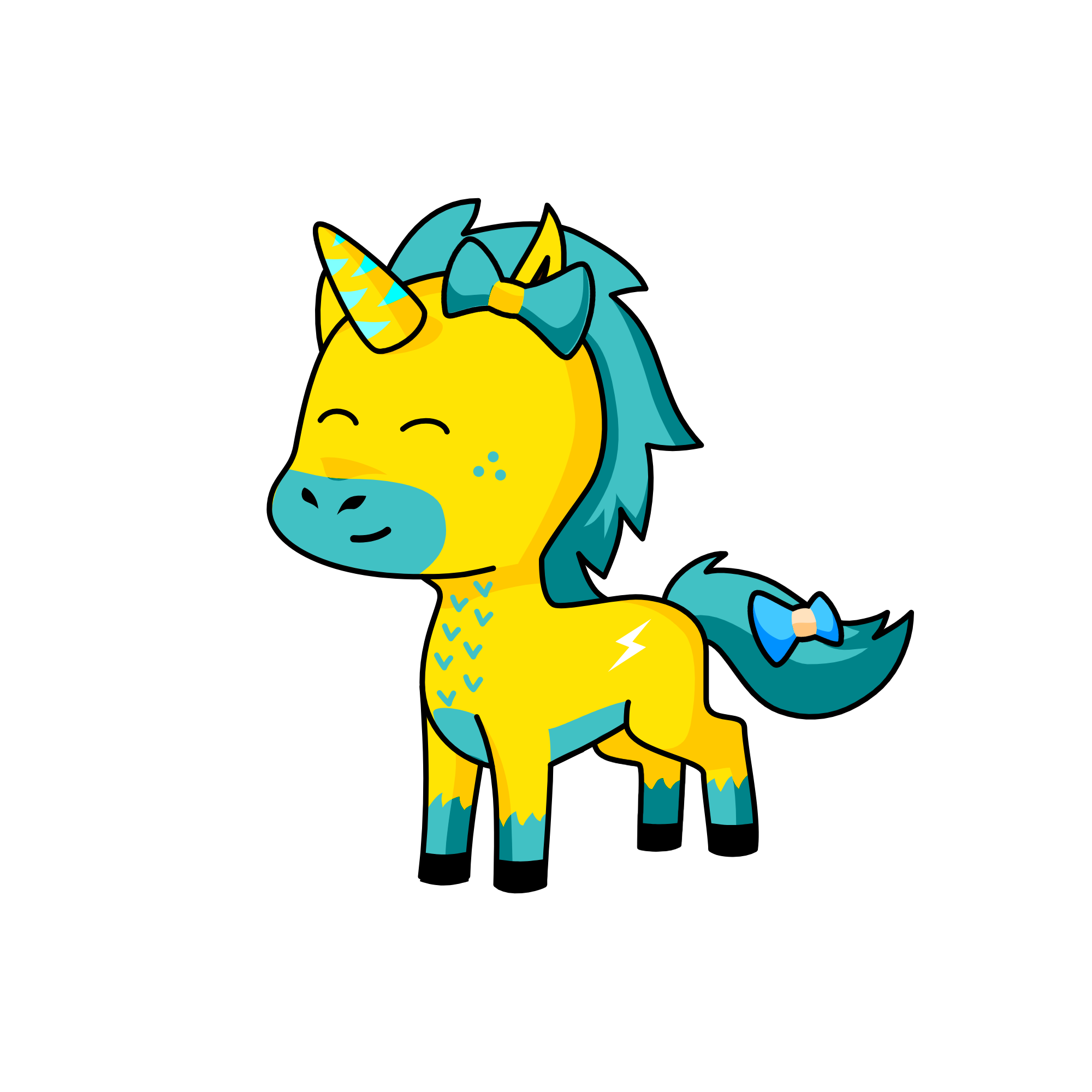 lightning dust, the unicorn