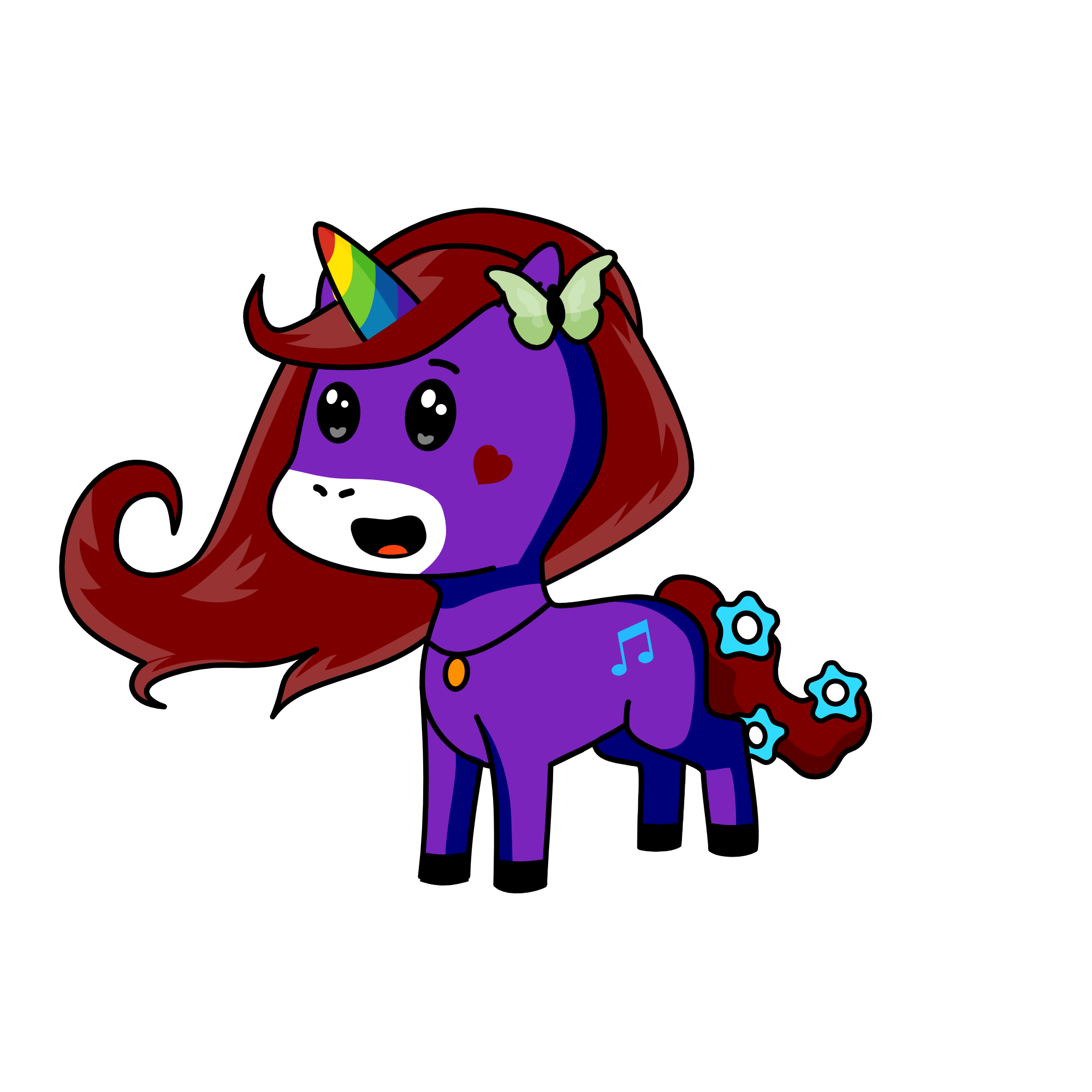 elly, the unicorn