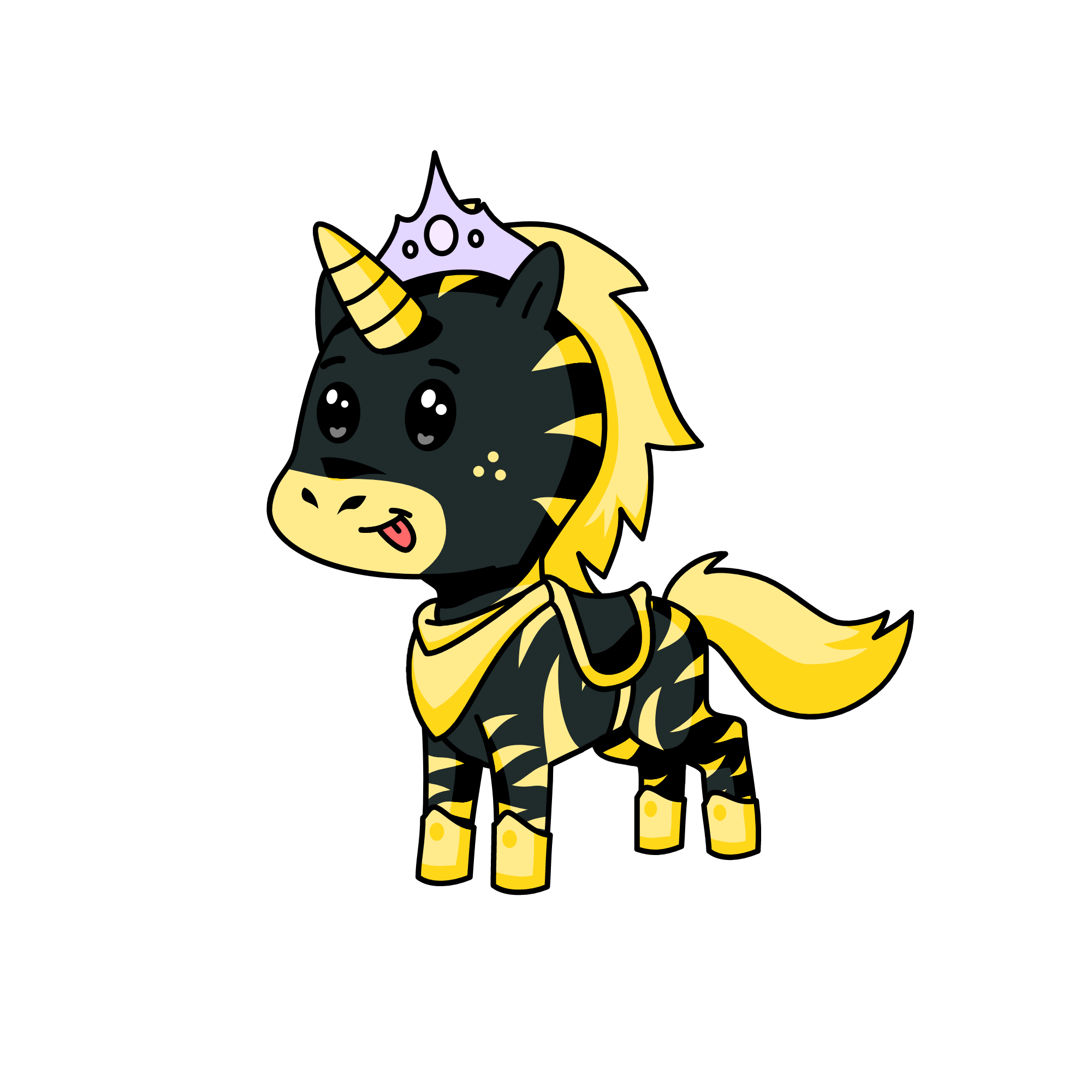 Dhalia, the unicorn