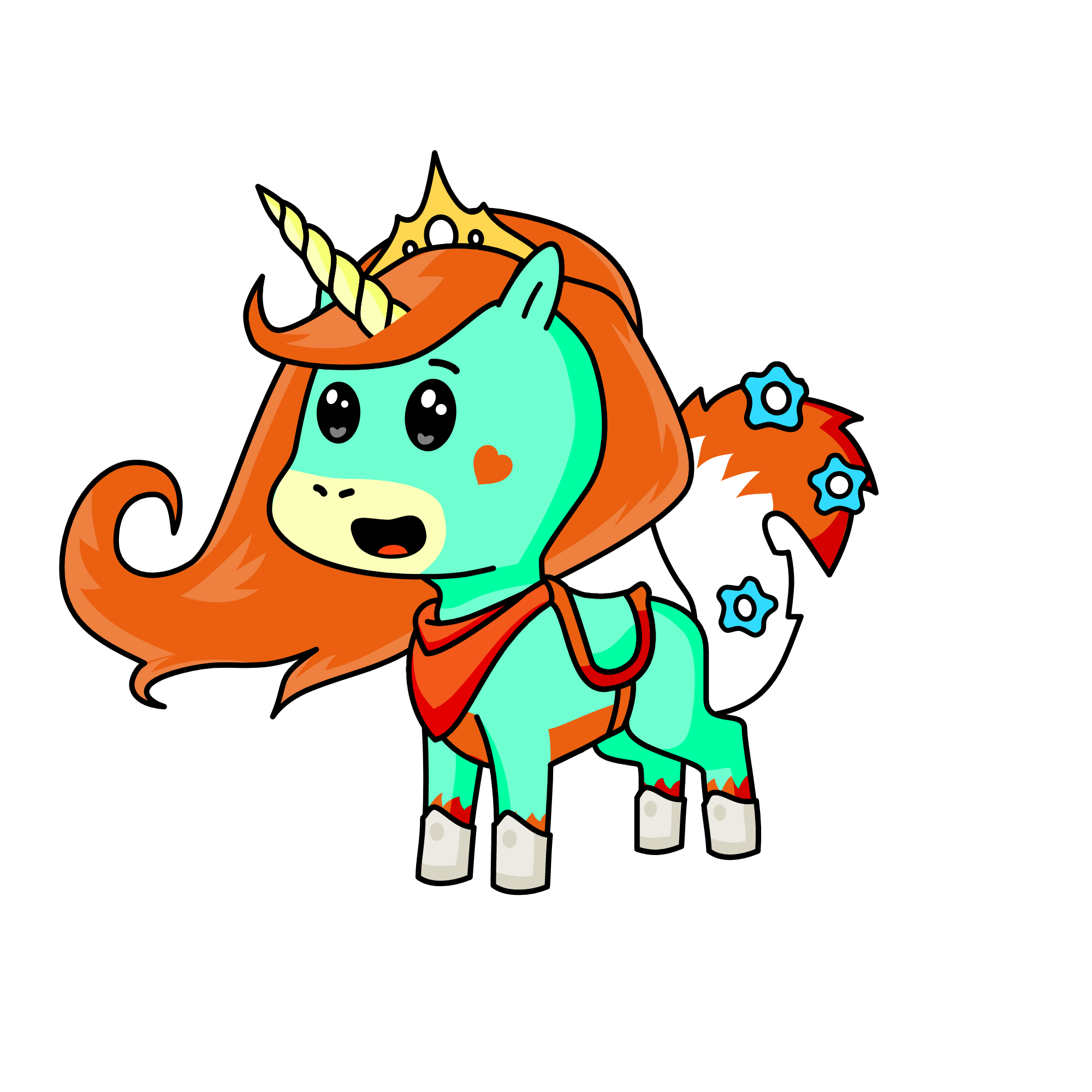 dusky, the unicorn