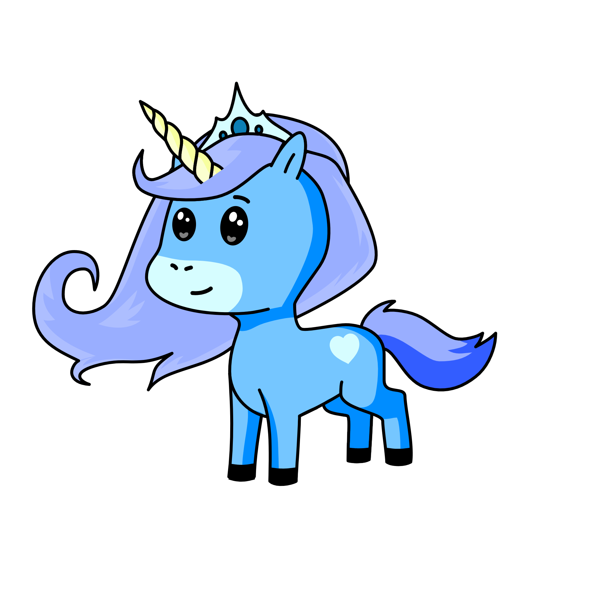 Icey, the unicorn