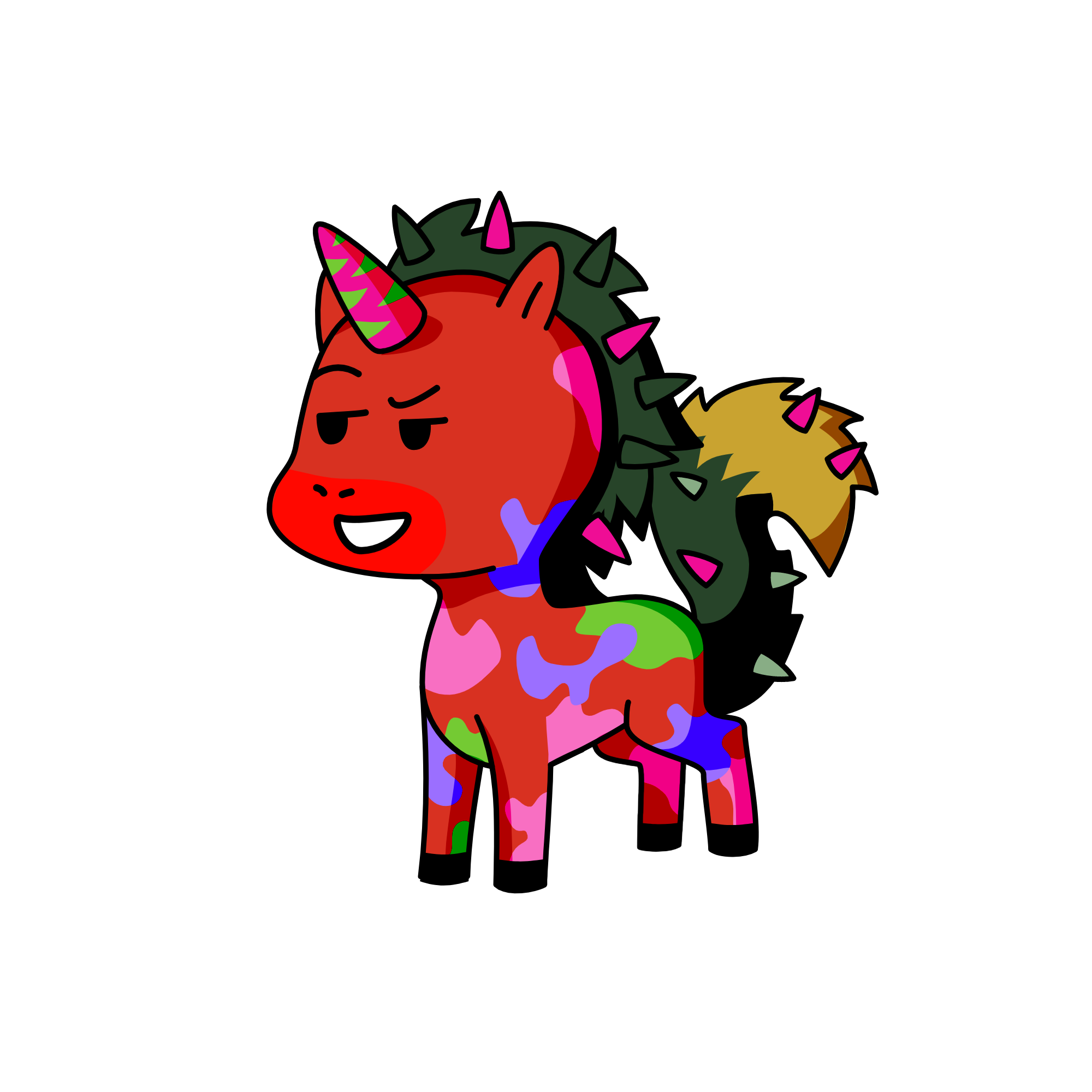 12345678910, the unicorn