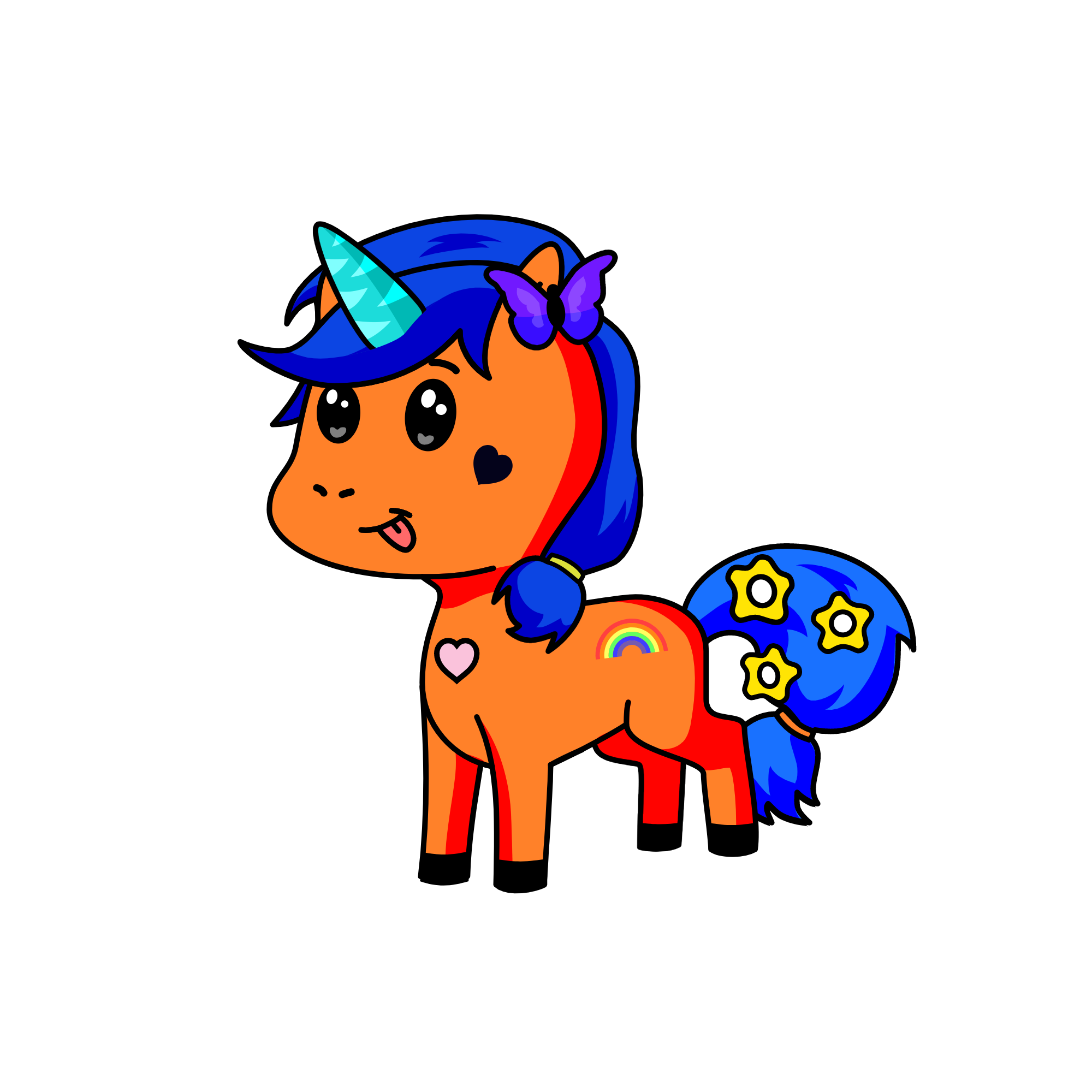 Shimmer, the unicorn