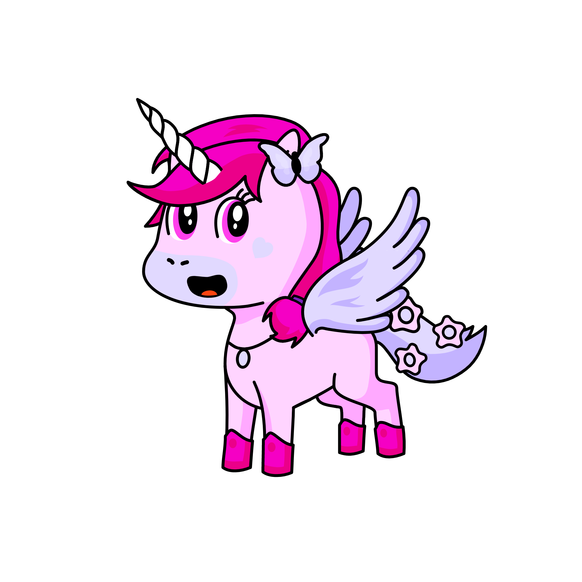 Mermia, the unicorn