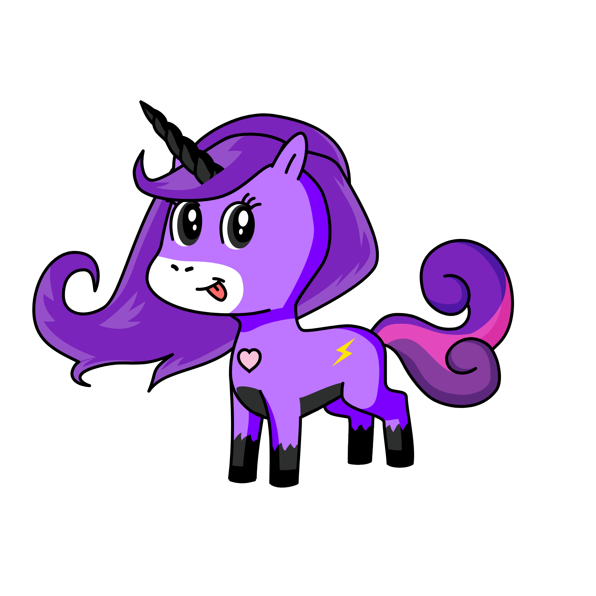 Darkness, the unicorn