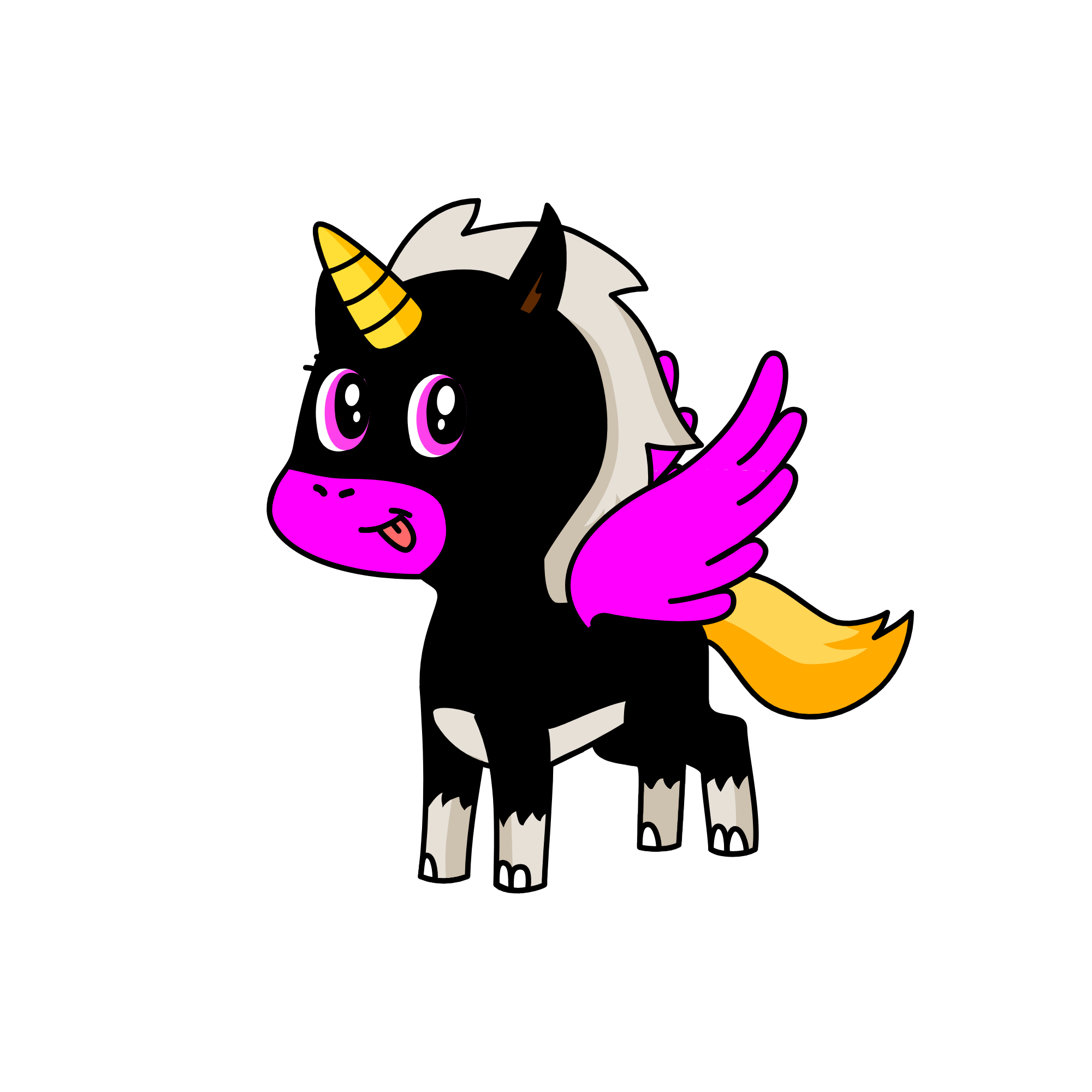 Dark eye, the unicorn