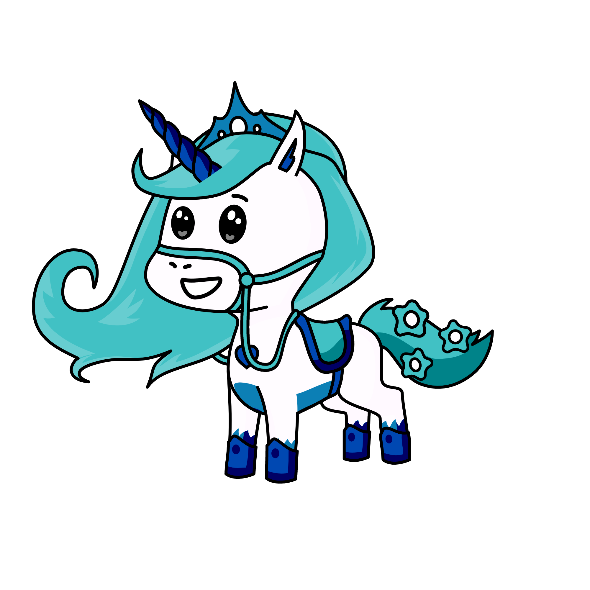snow white, the unicorn