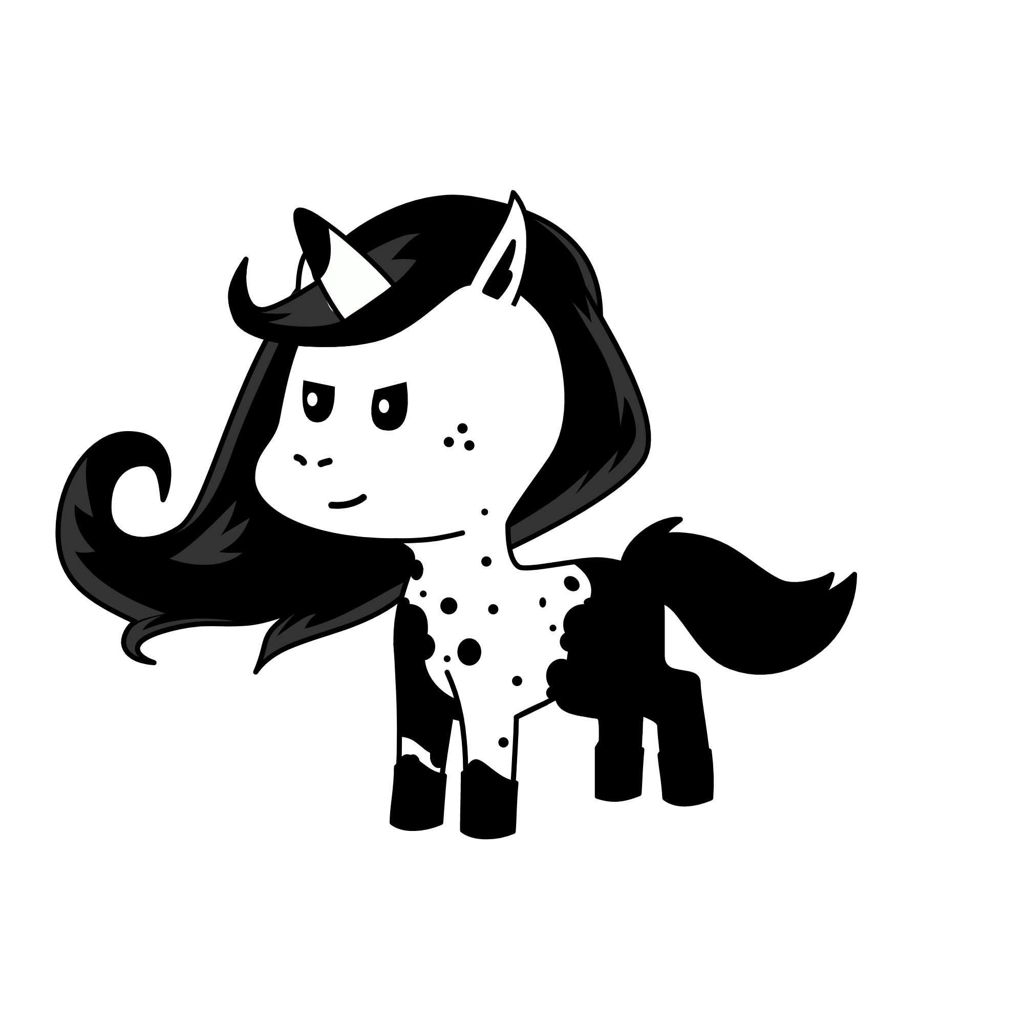 Ink, the unicorn