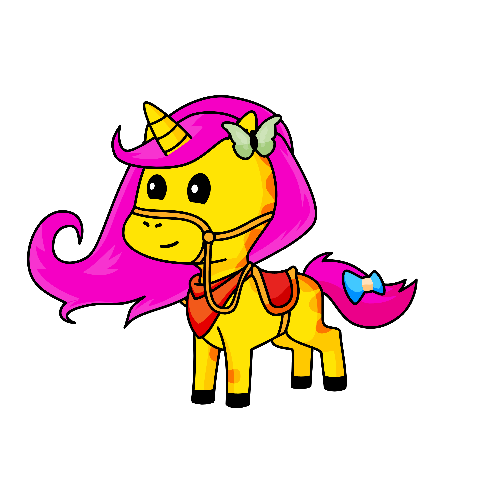 Lusiee, the unicorn