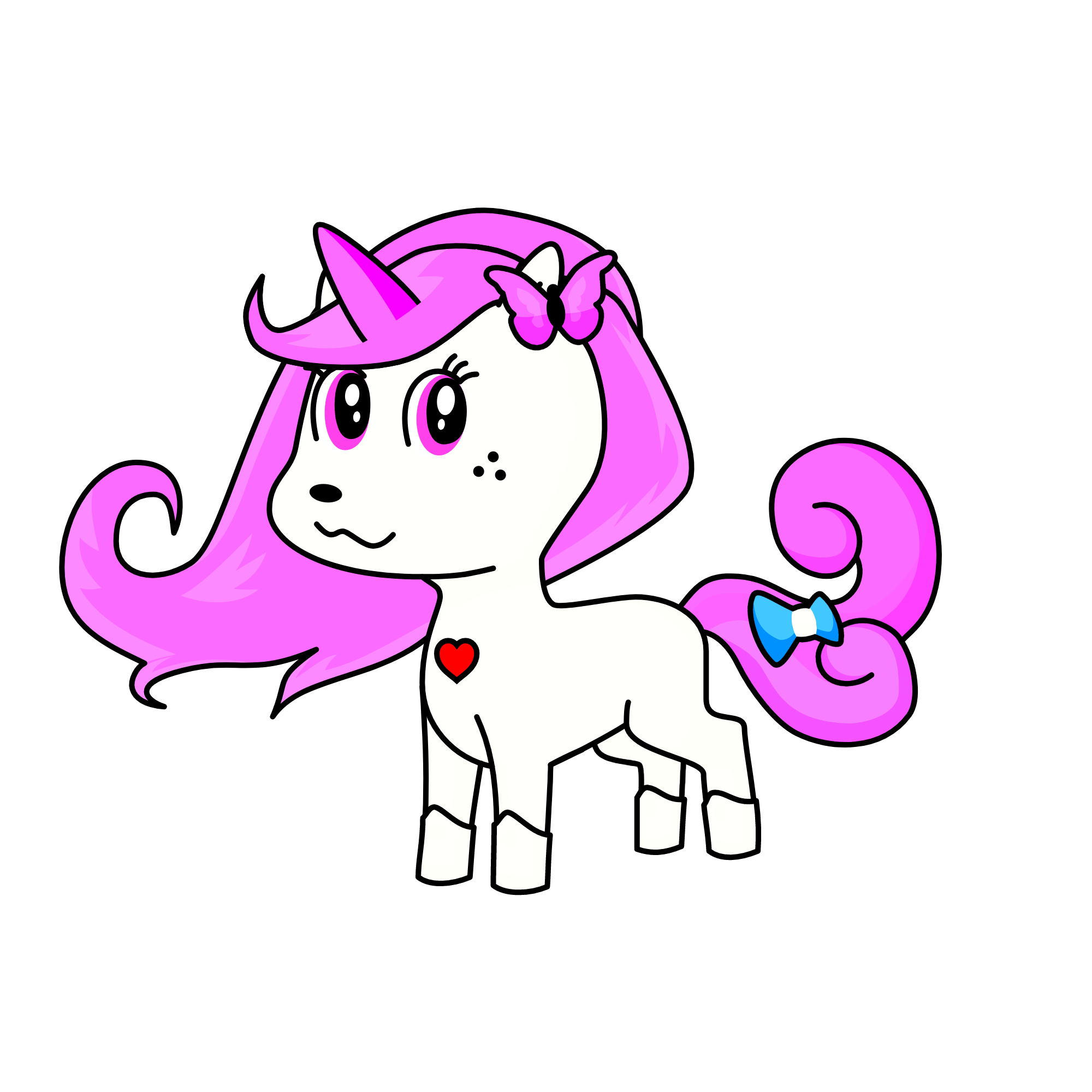 softty, the unicorn