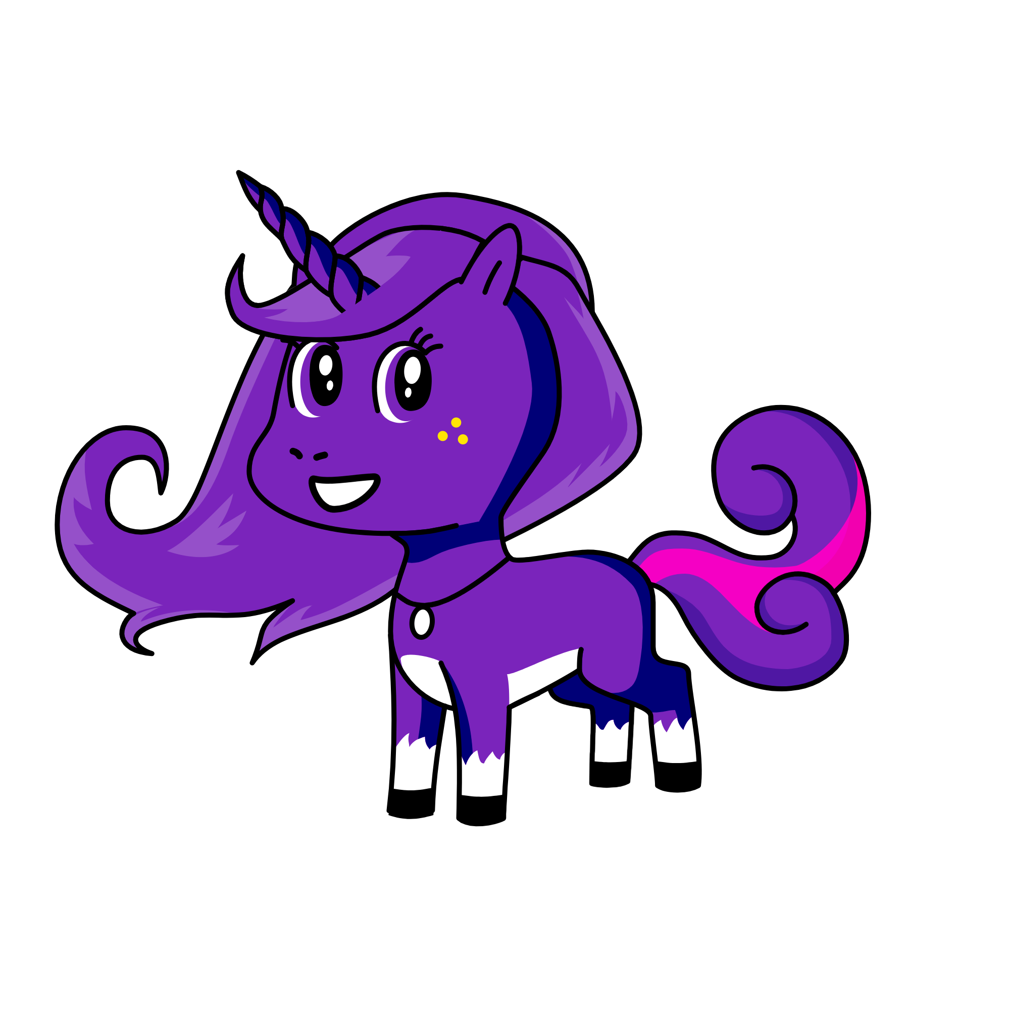 Twilight Sparkle, the unicorn