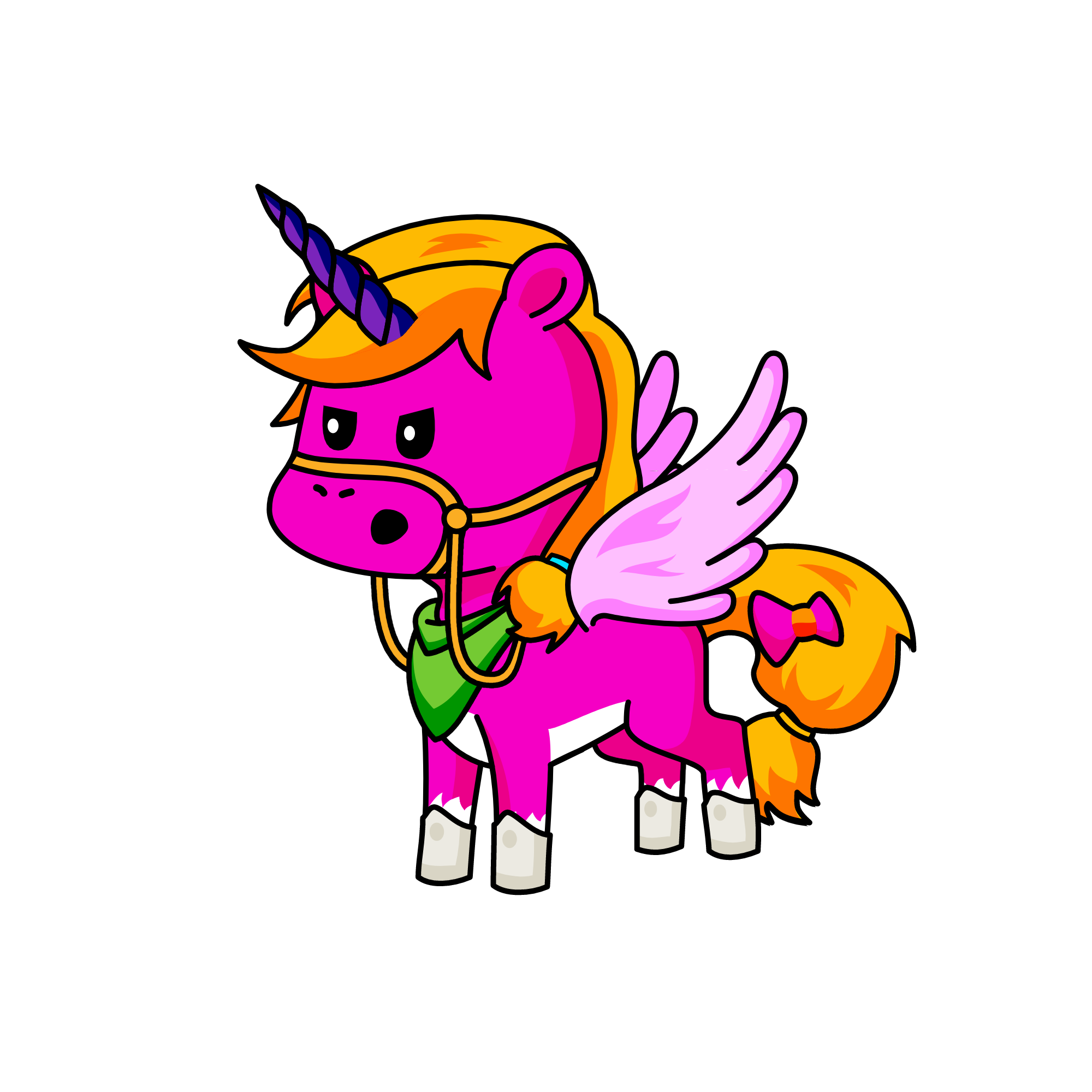 Pinkie, the unicorn