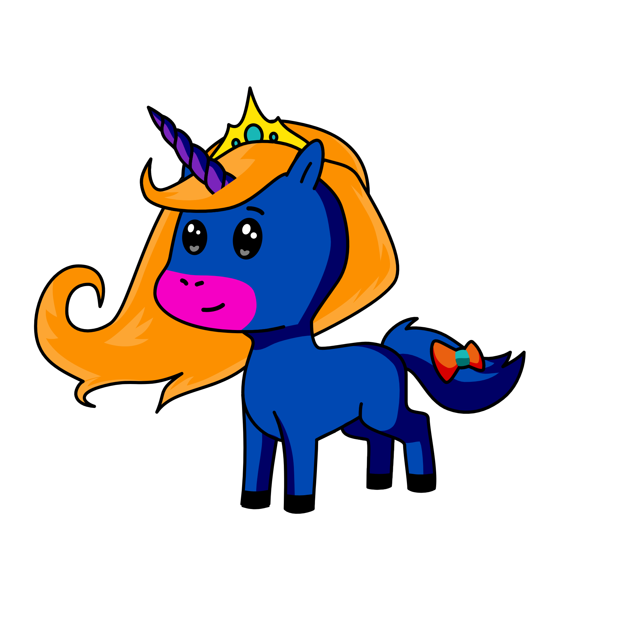 Princess Celestila, the unicorn