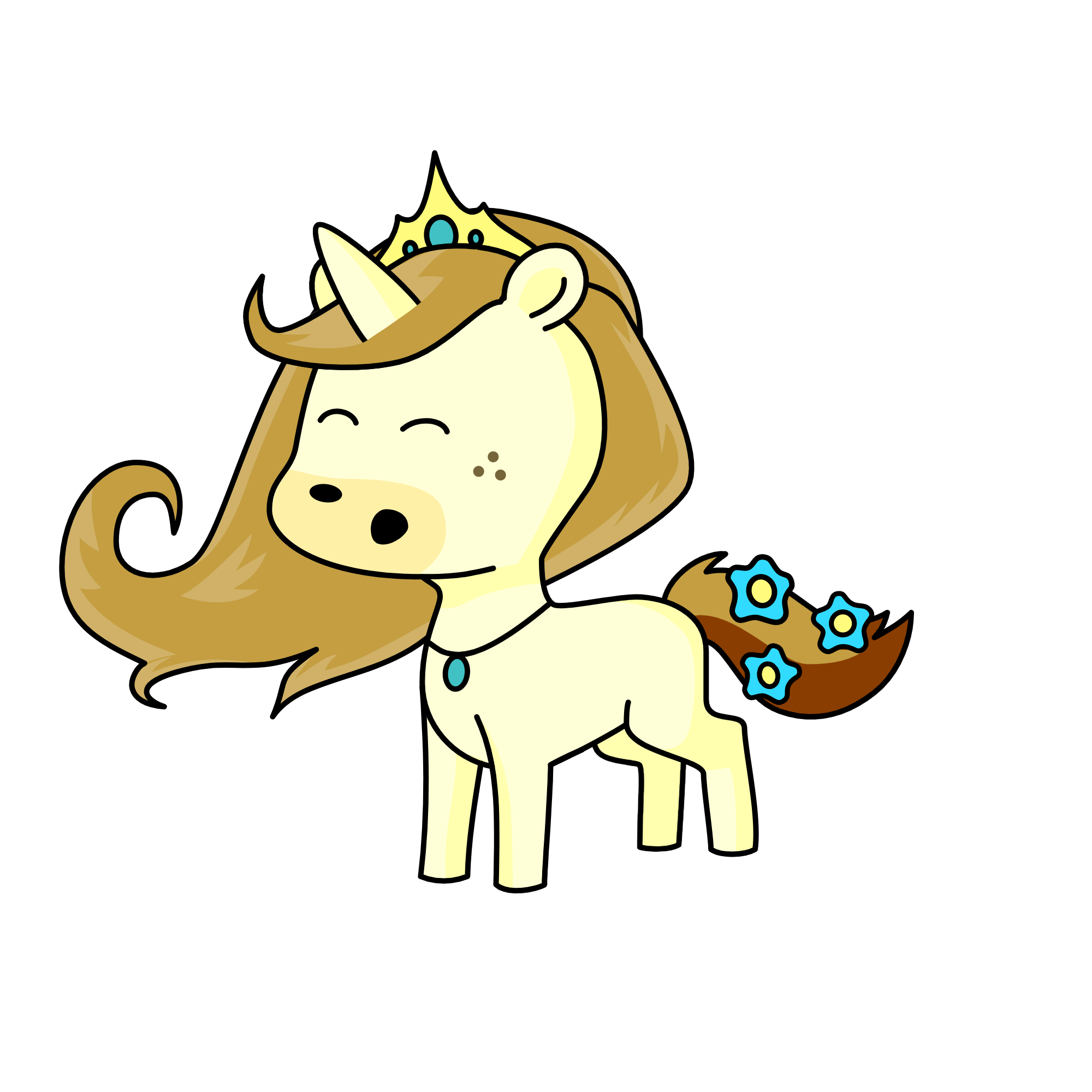 Ollie, the unicorn