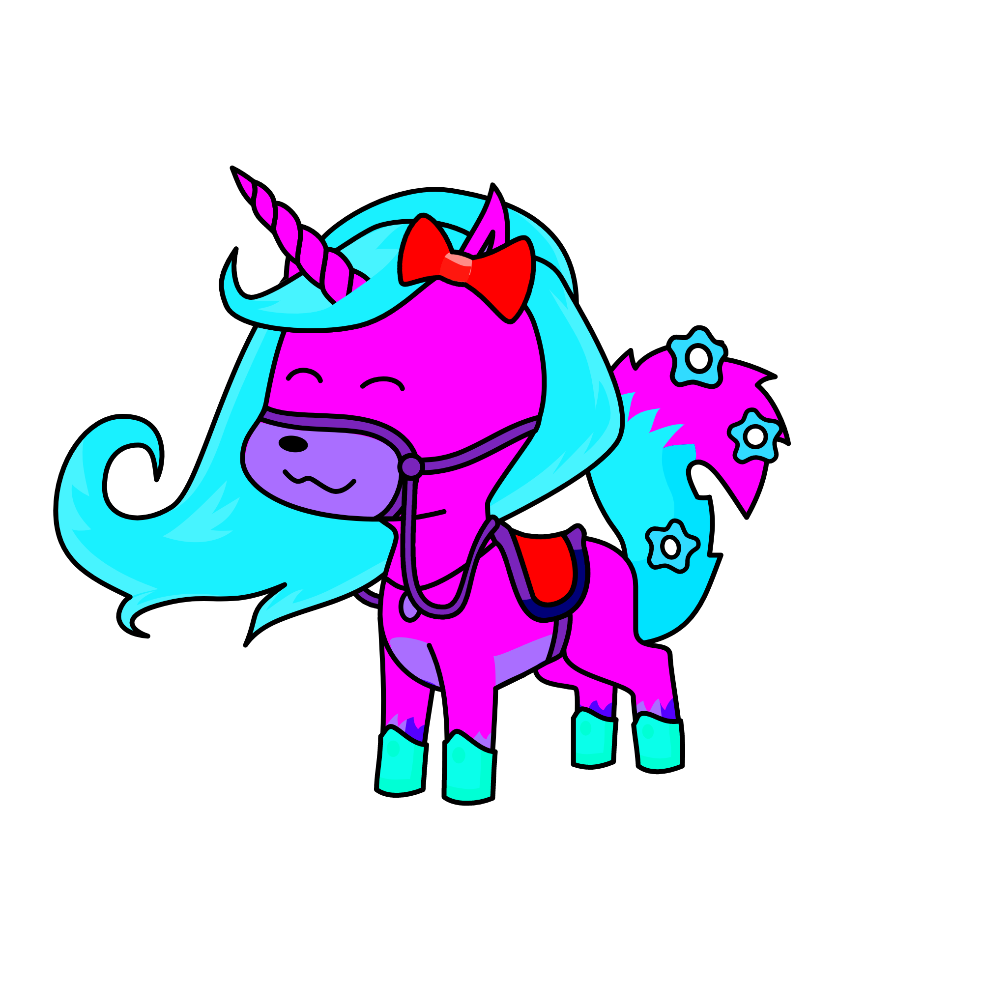 dreamy, the unicorn