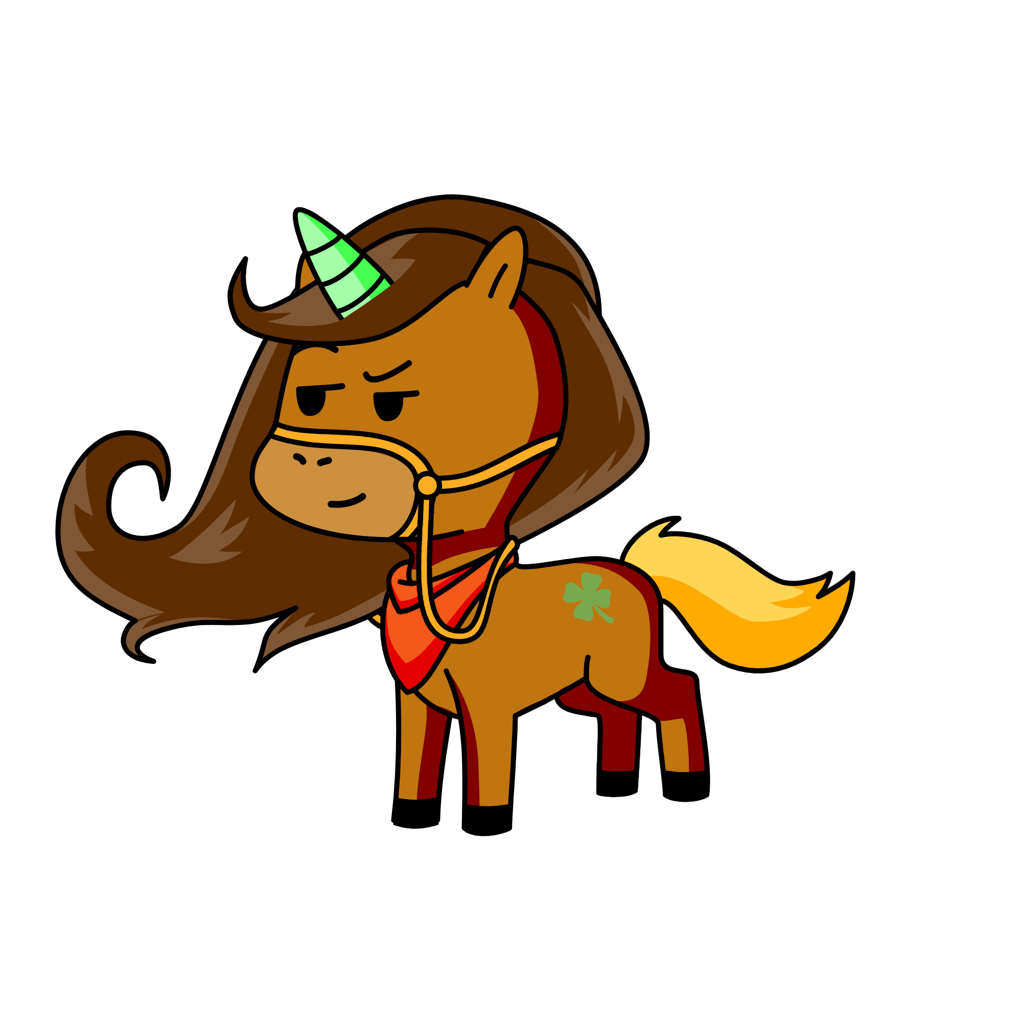 Lucky Charm, the unicorn