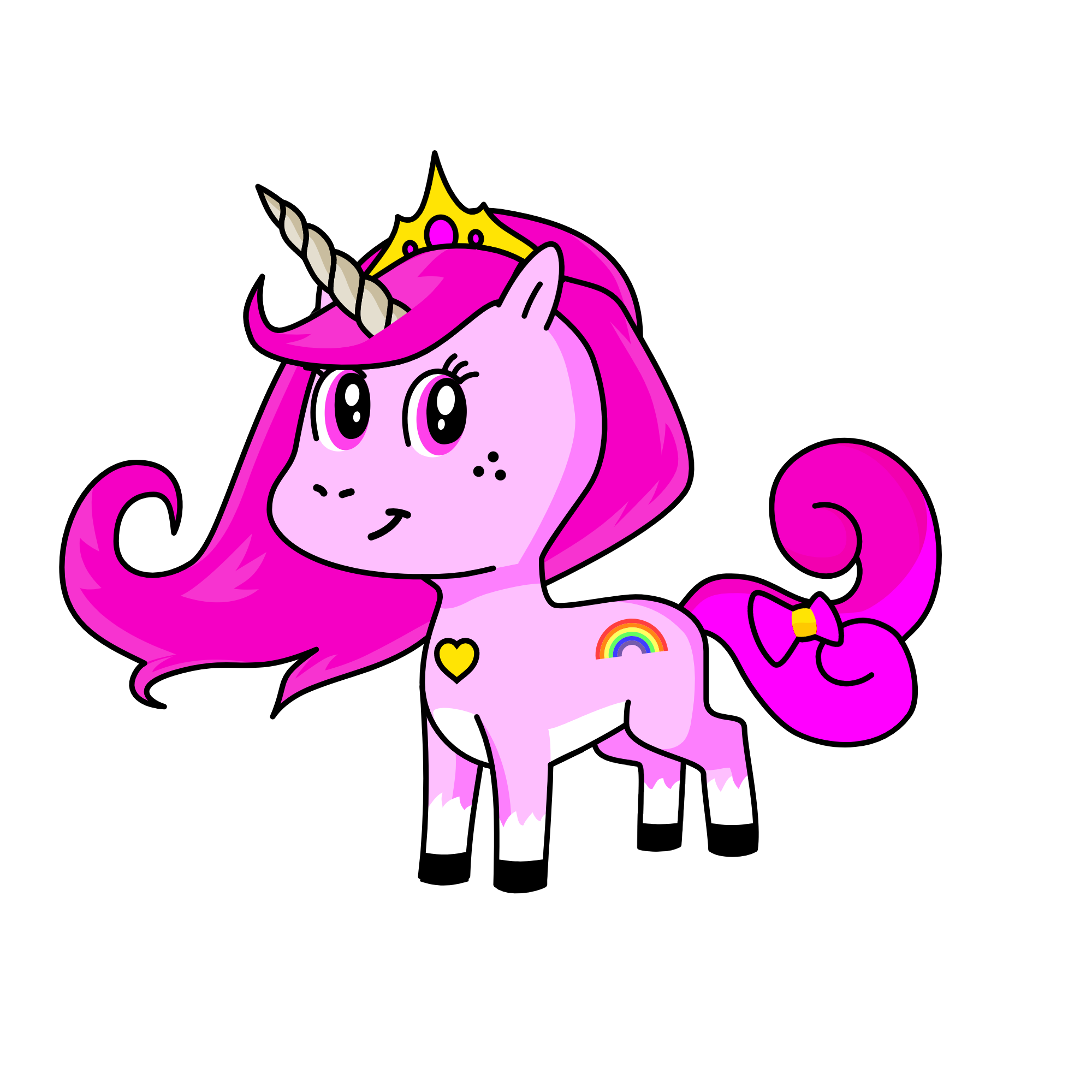 Super Bella, the unicorn