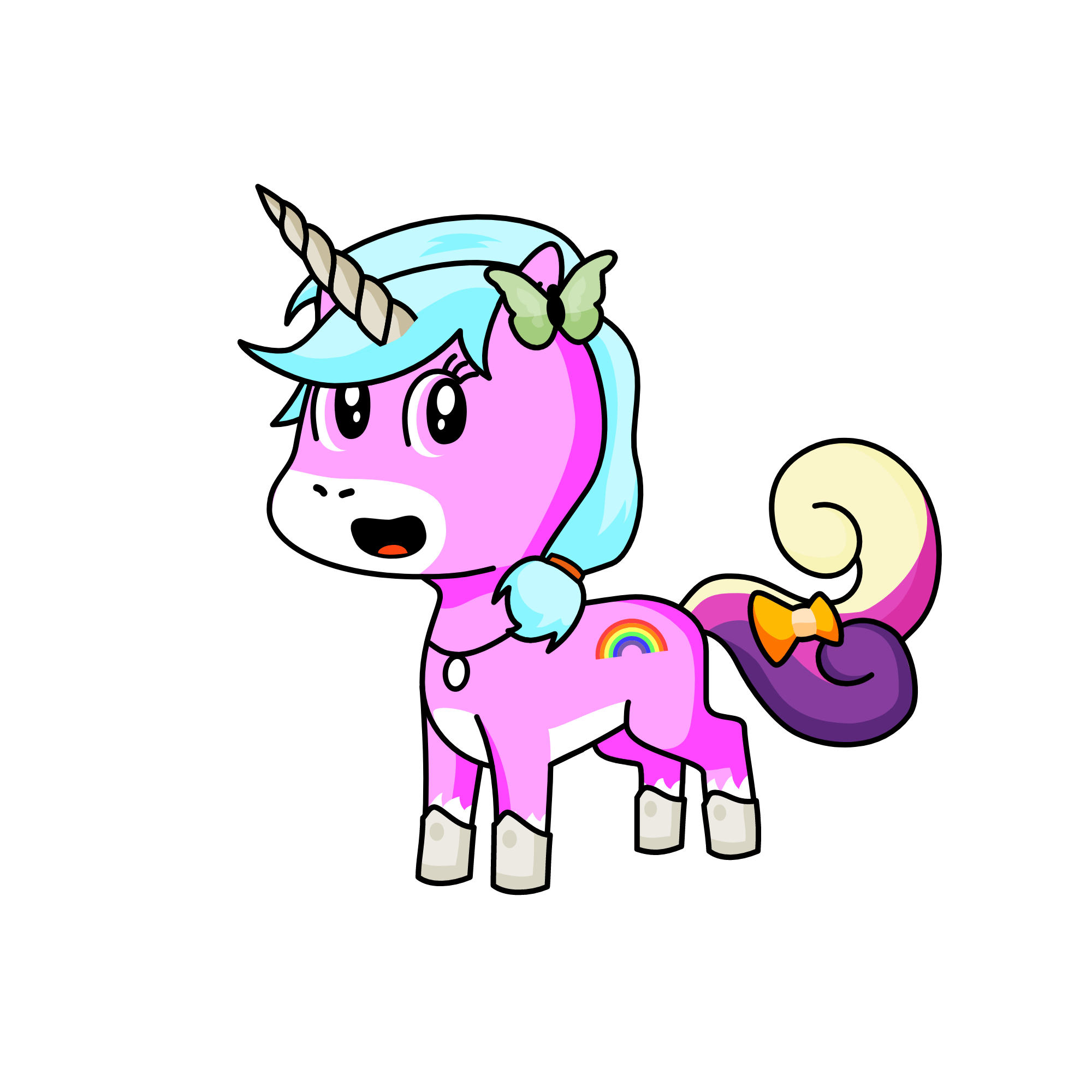 Color, the unicorn