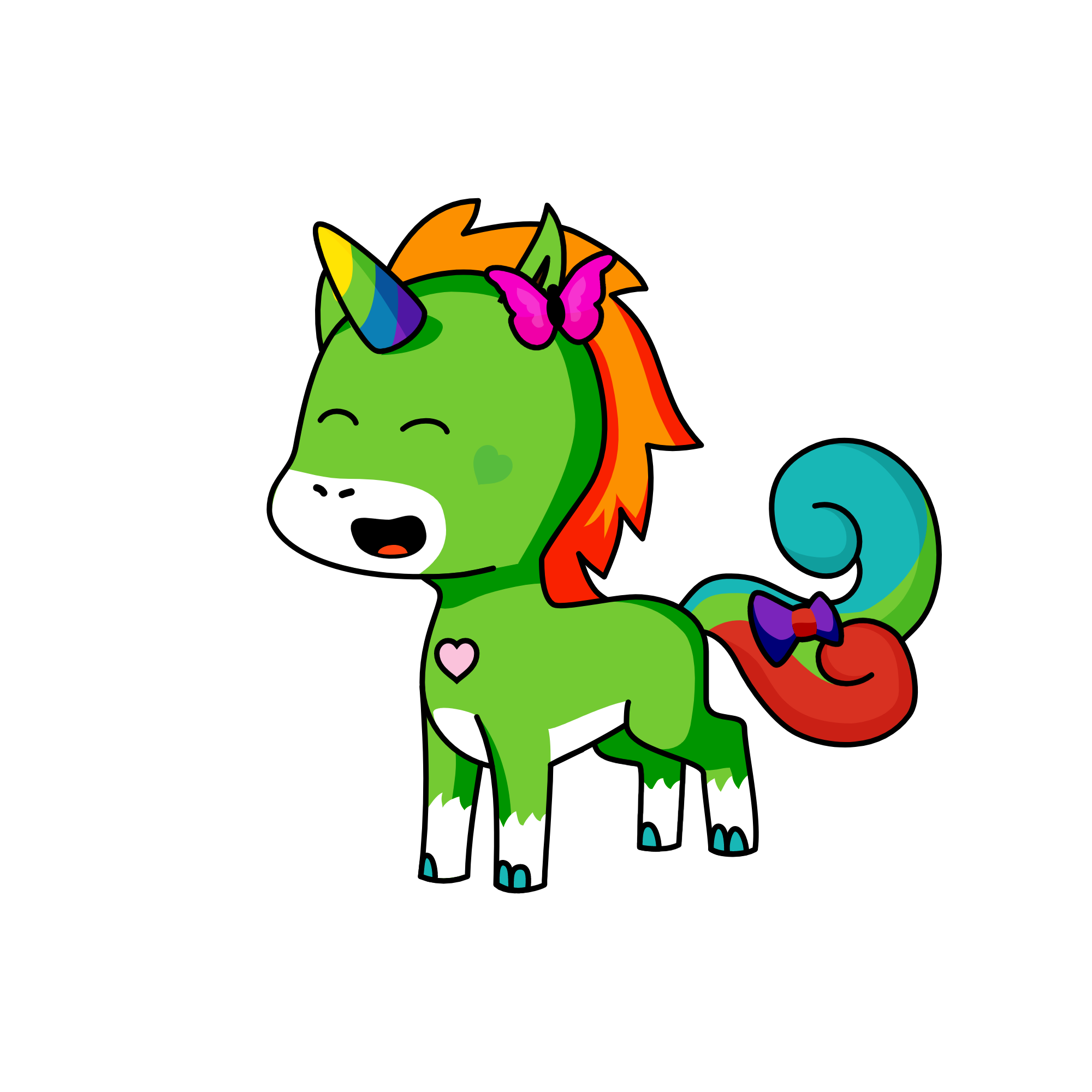 깨우에, the unicorn