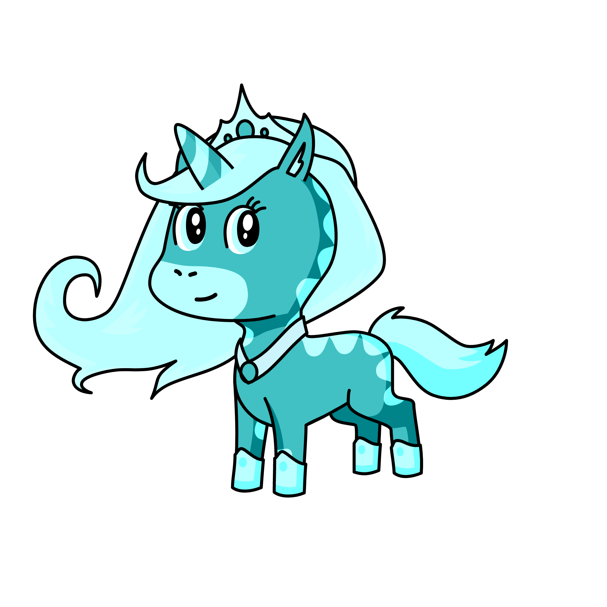 winter, the unicorn