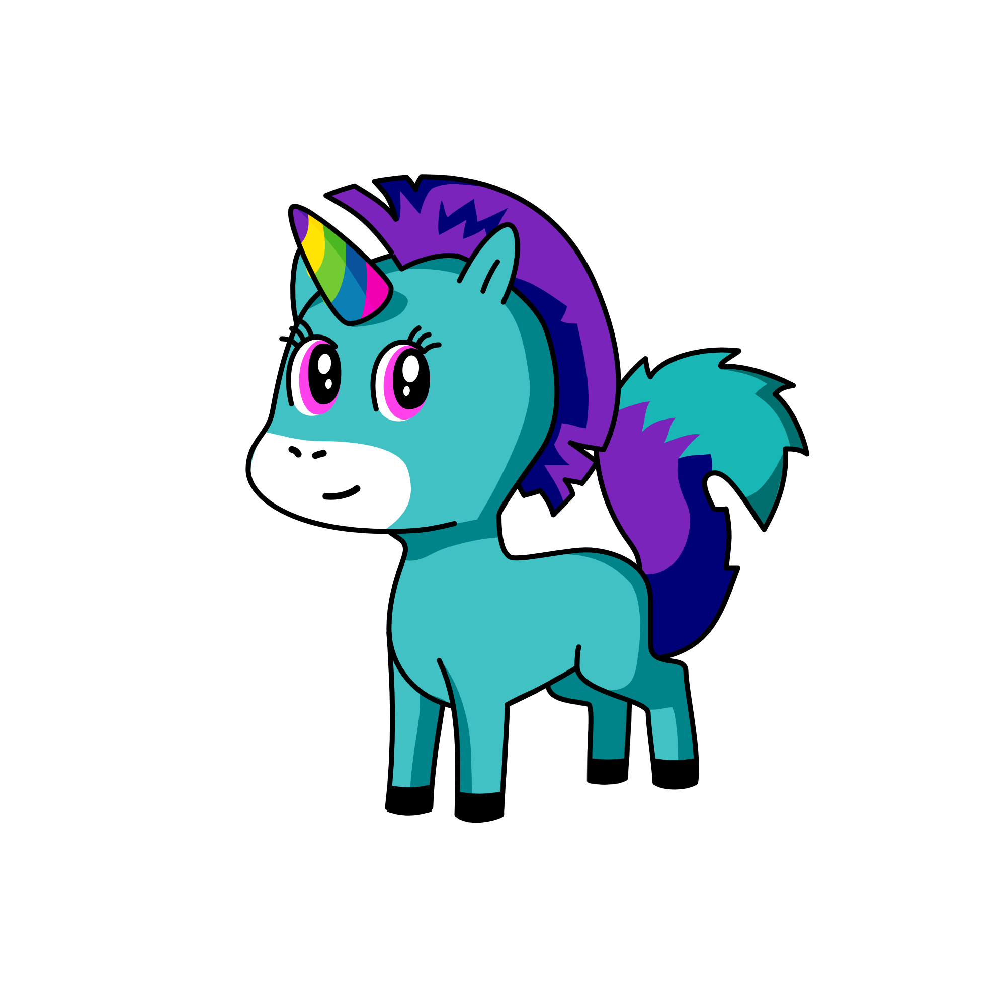 gloria, the unicorn
