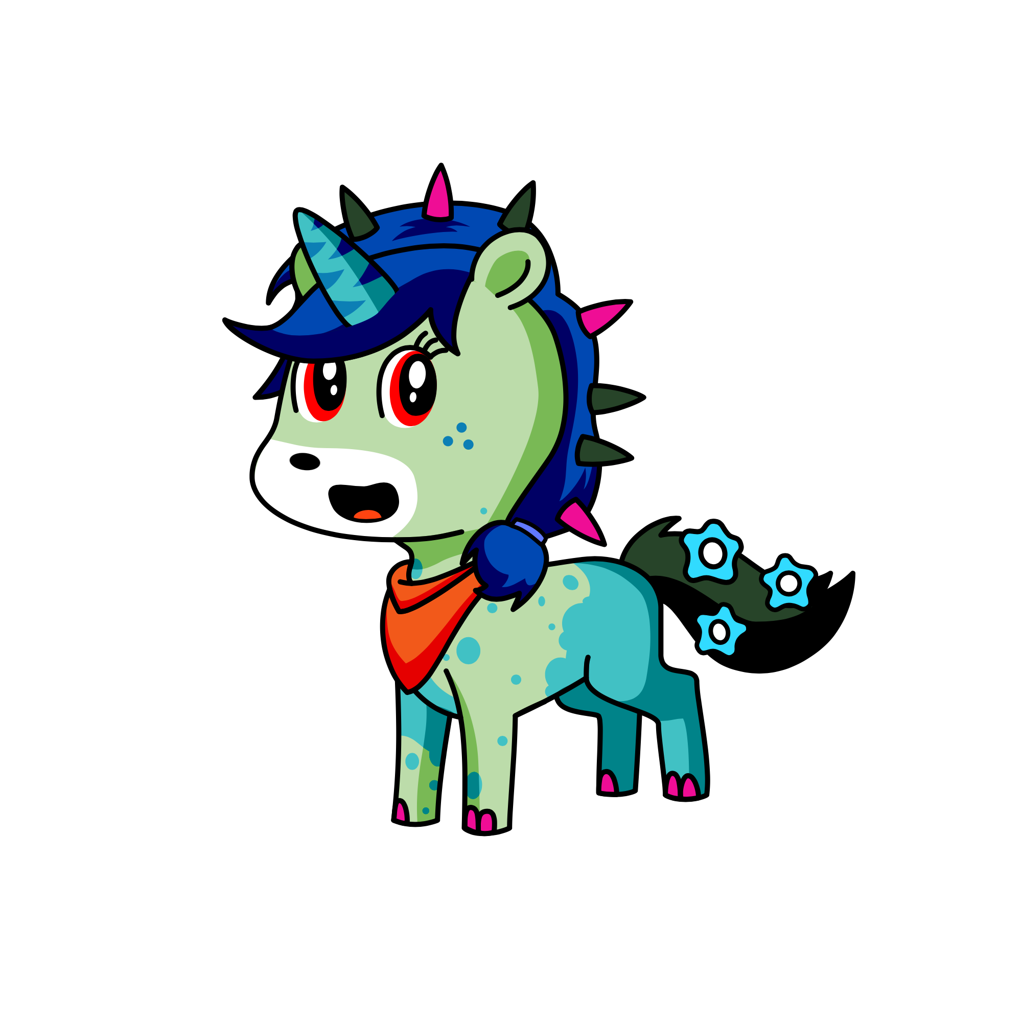 FIRlulina, the unicorn