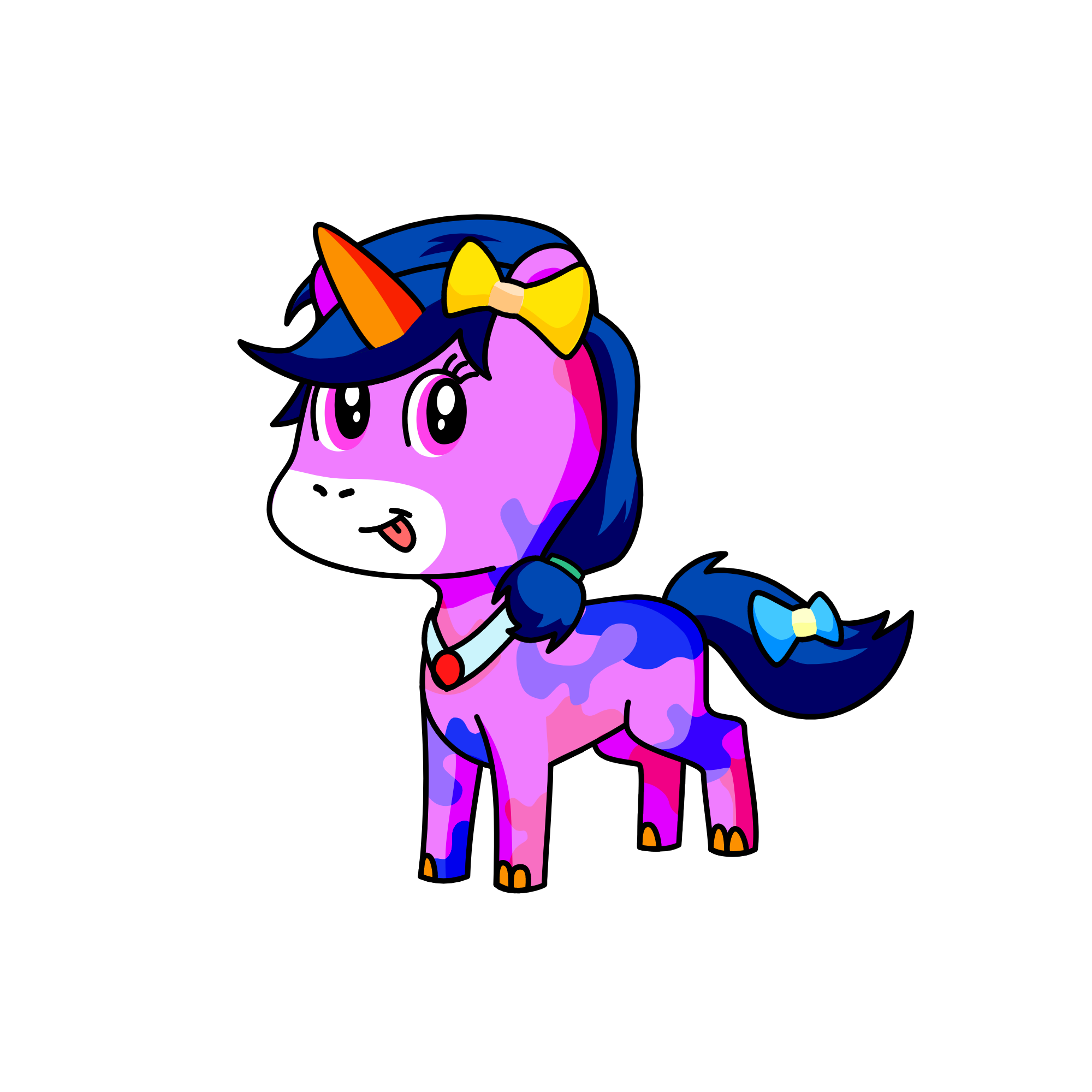 Awesome , the unicorn