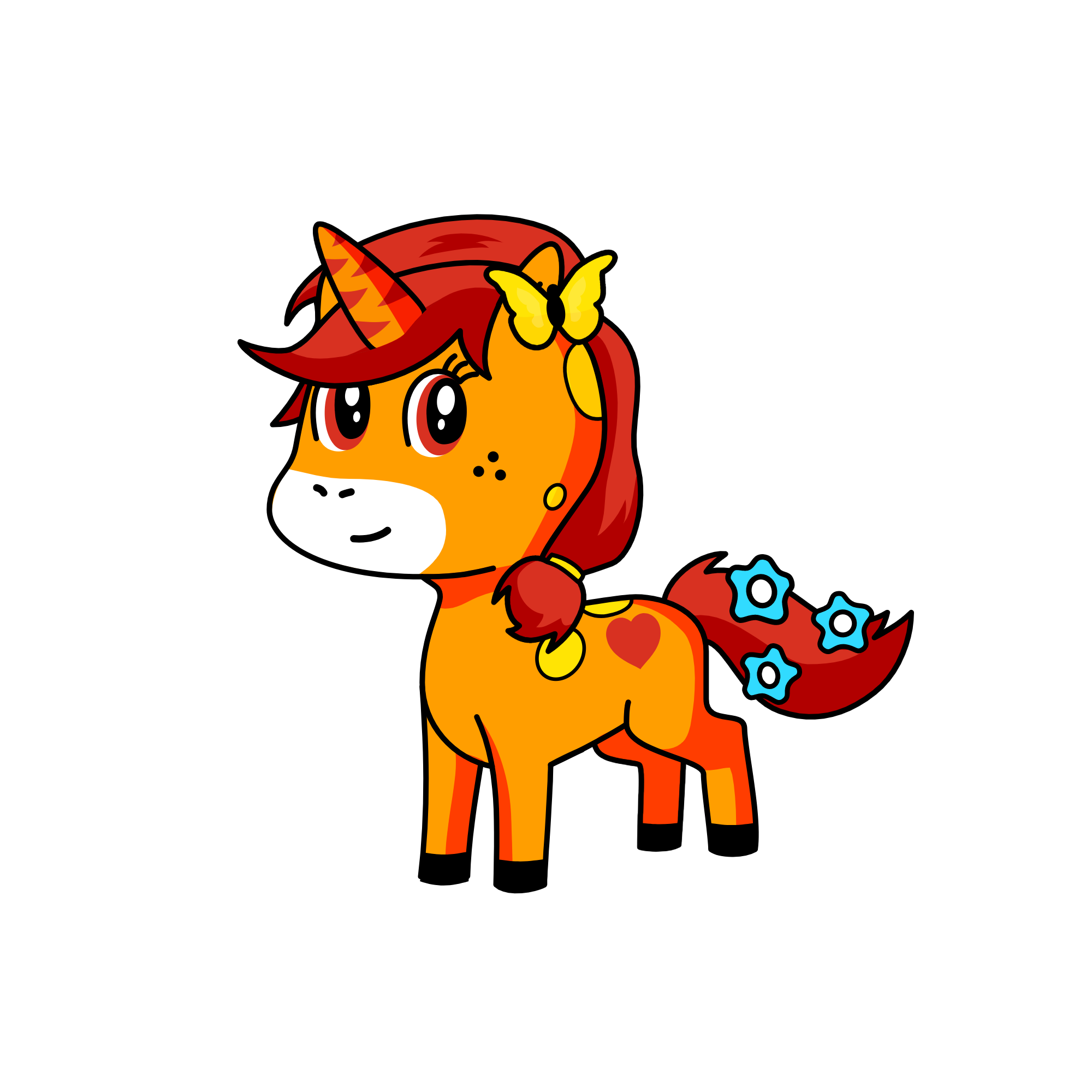 Sunset Shimmer, the unicorn
