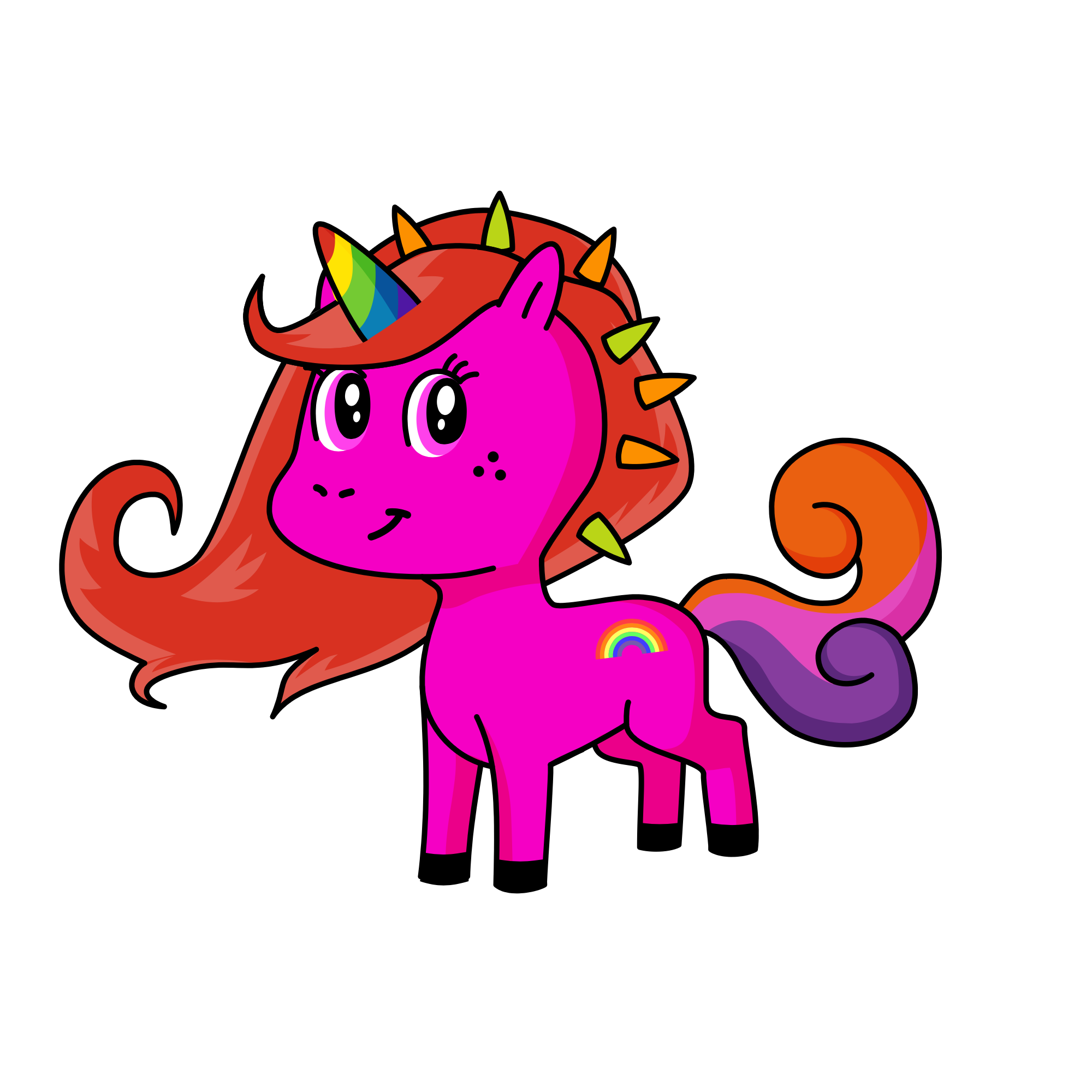 Zelda, the unicorn