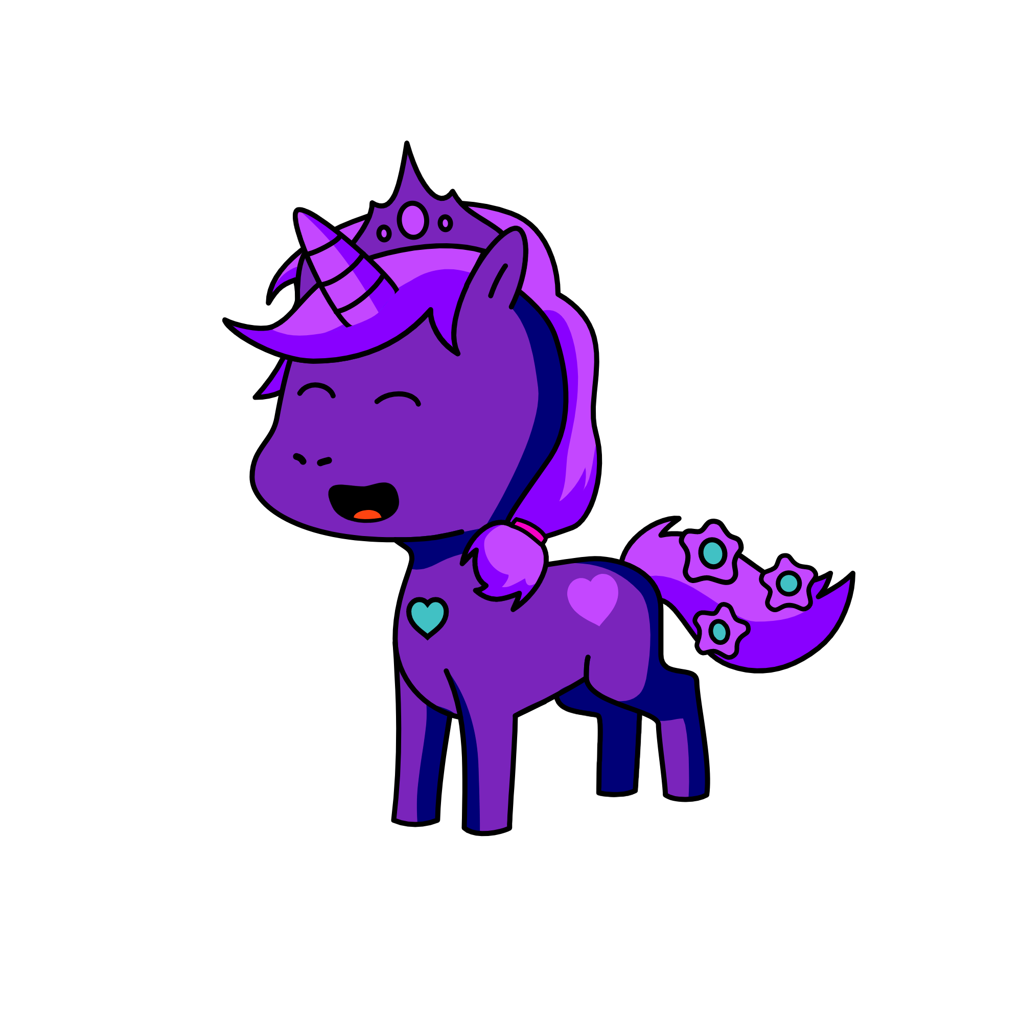 Twilight sparkle, the unicorn