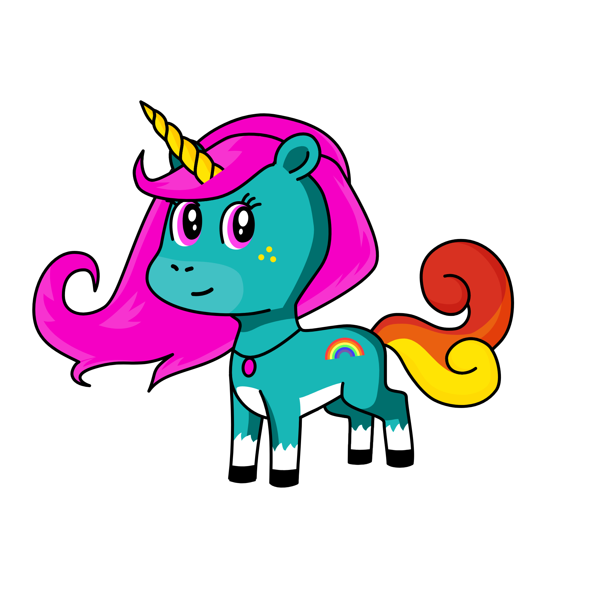 Hacker, the unicorn