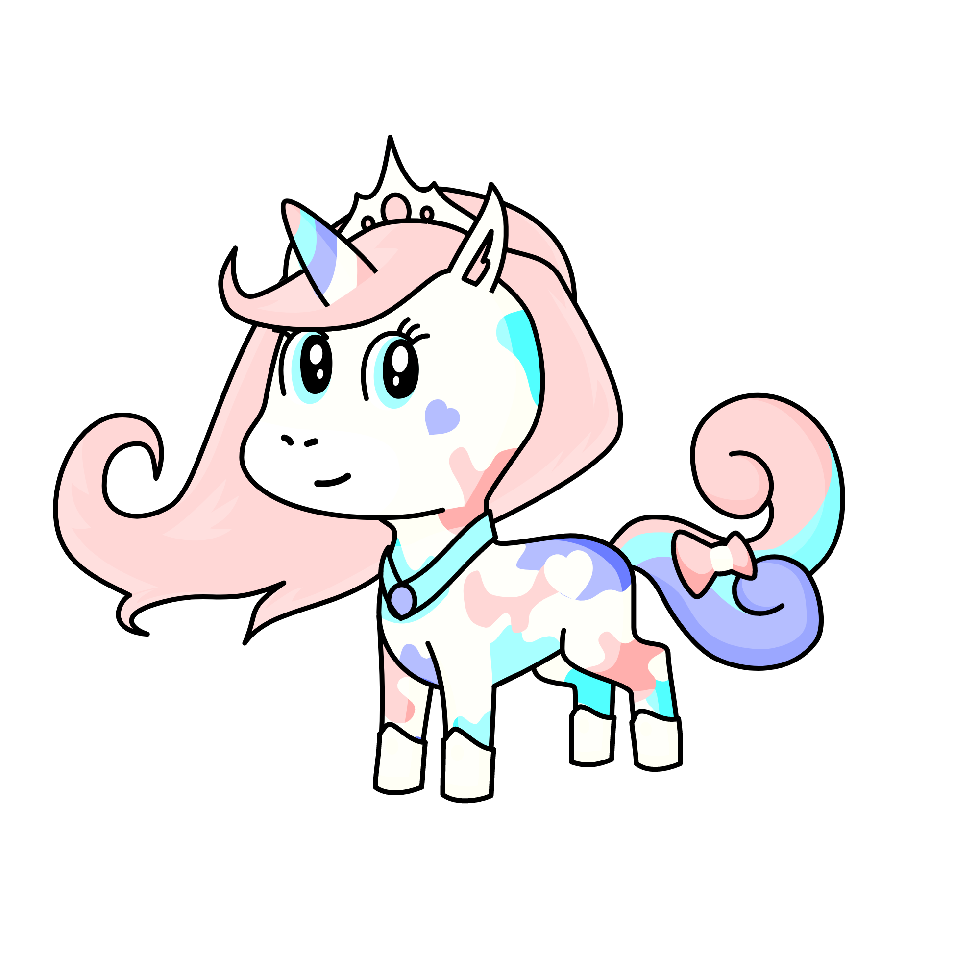 βοΈπΈπ§, the unicorn