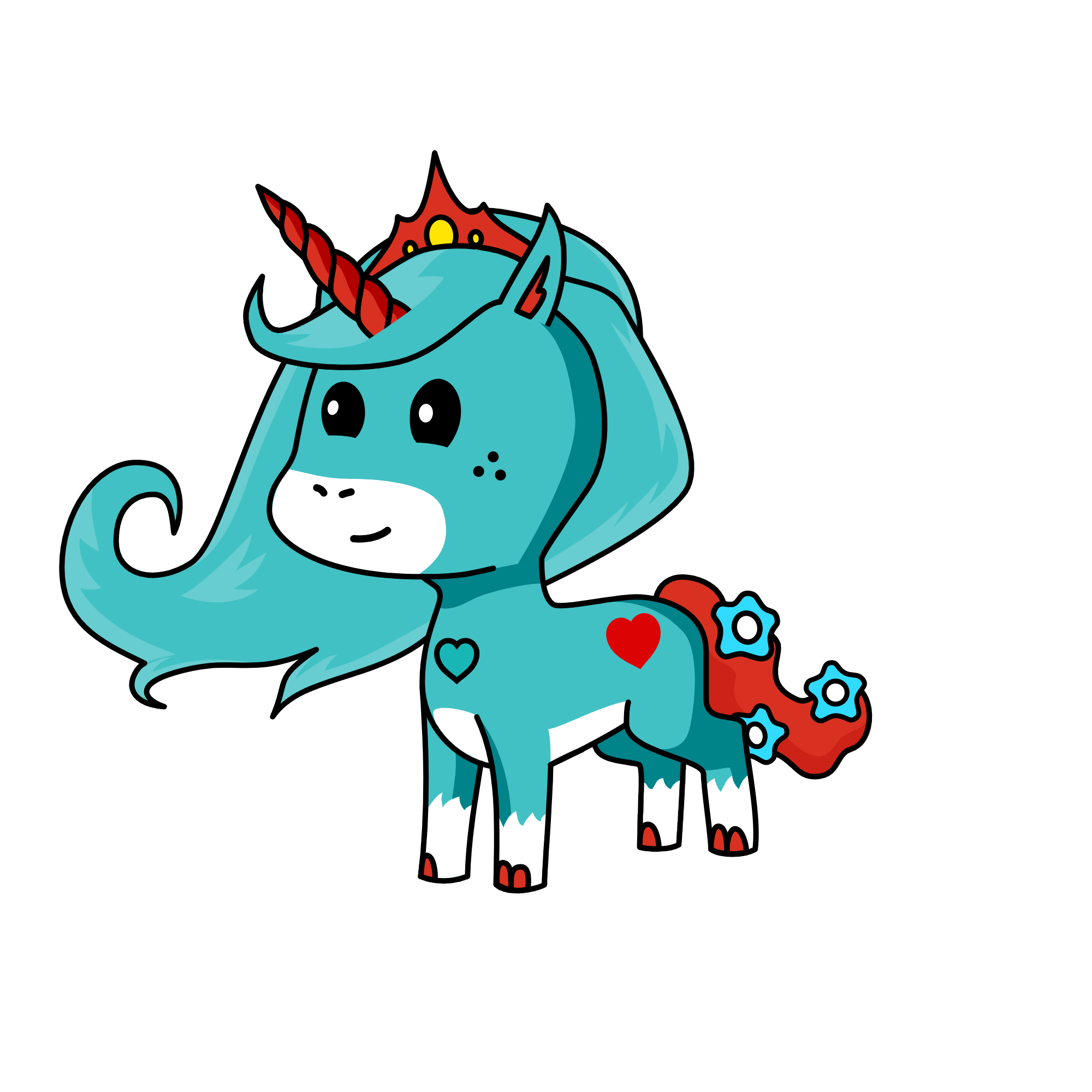 beauty, the unicorn