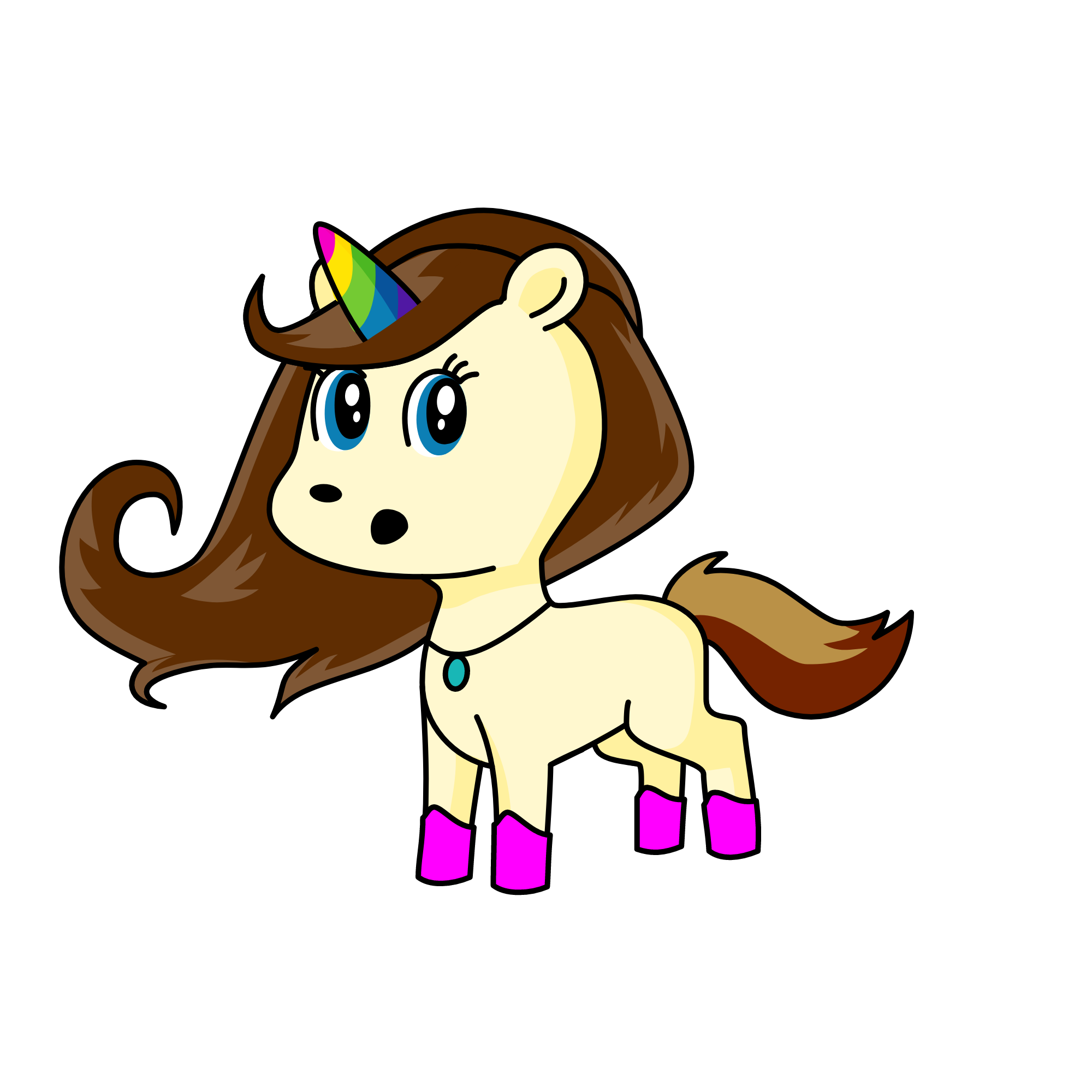 LUNA VALENTE, the unicorn