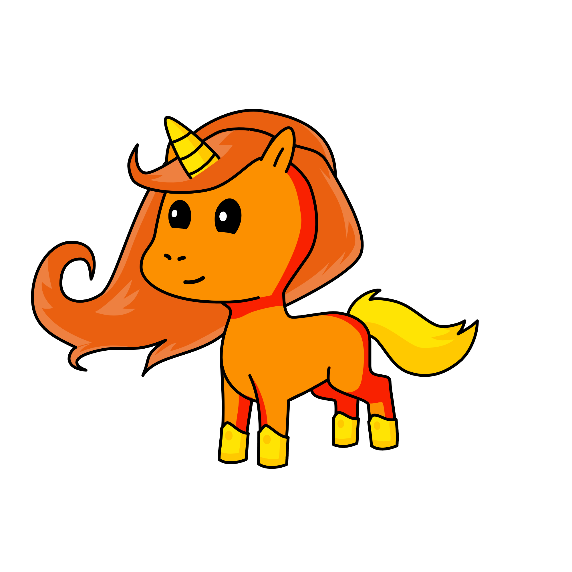 Auburnetta, the unicorn