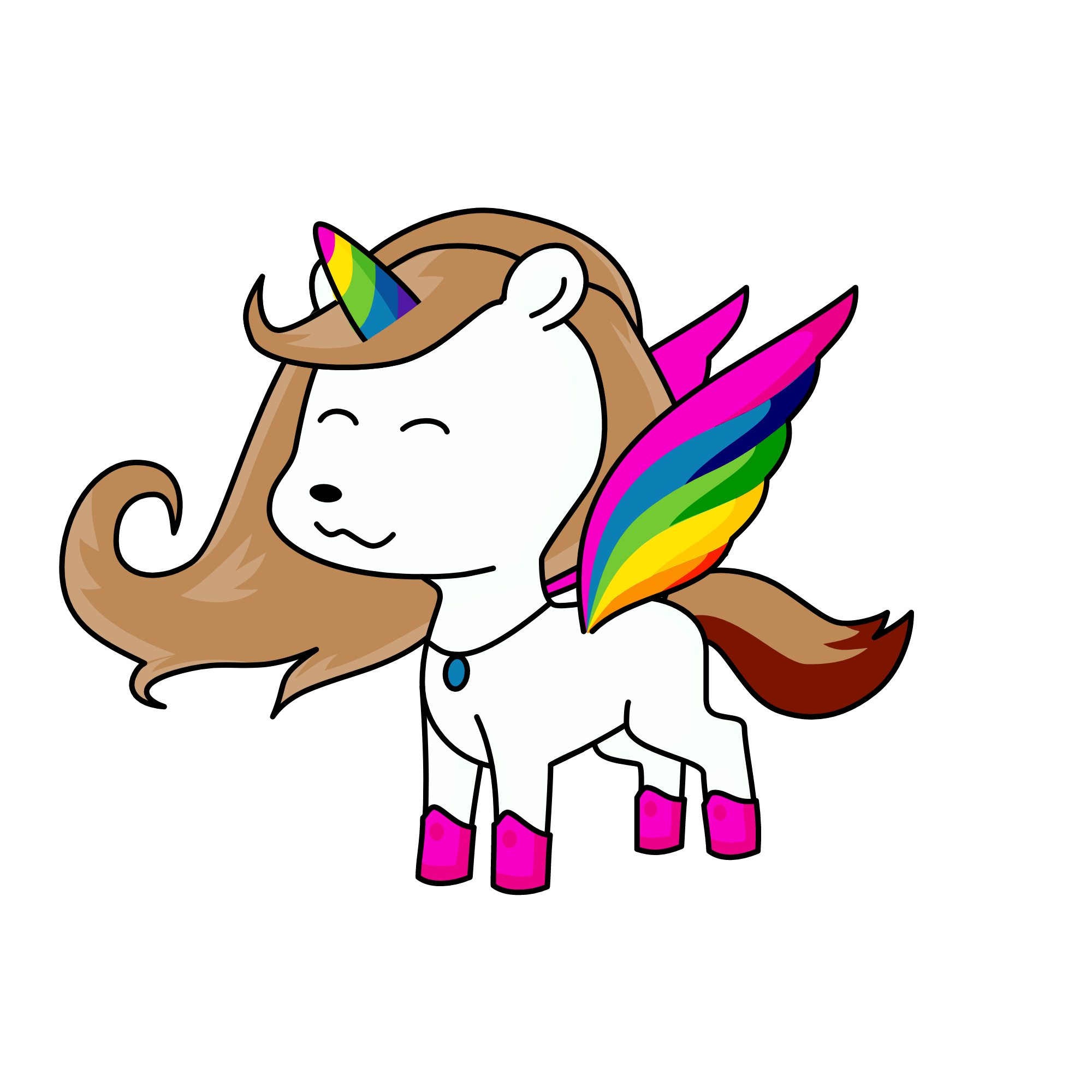 LUNA VALENTE, the unicorn