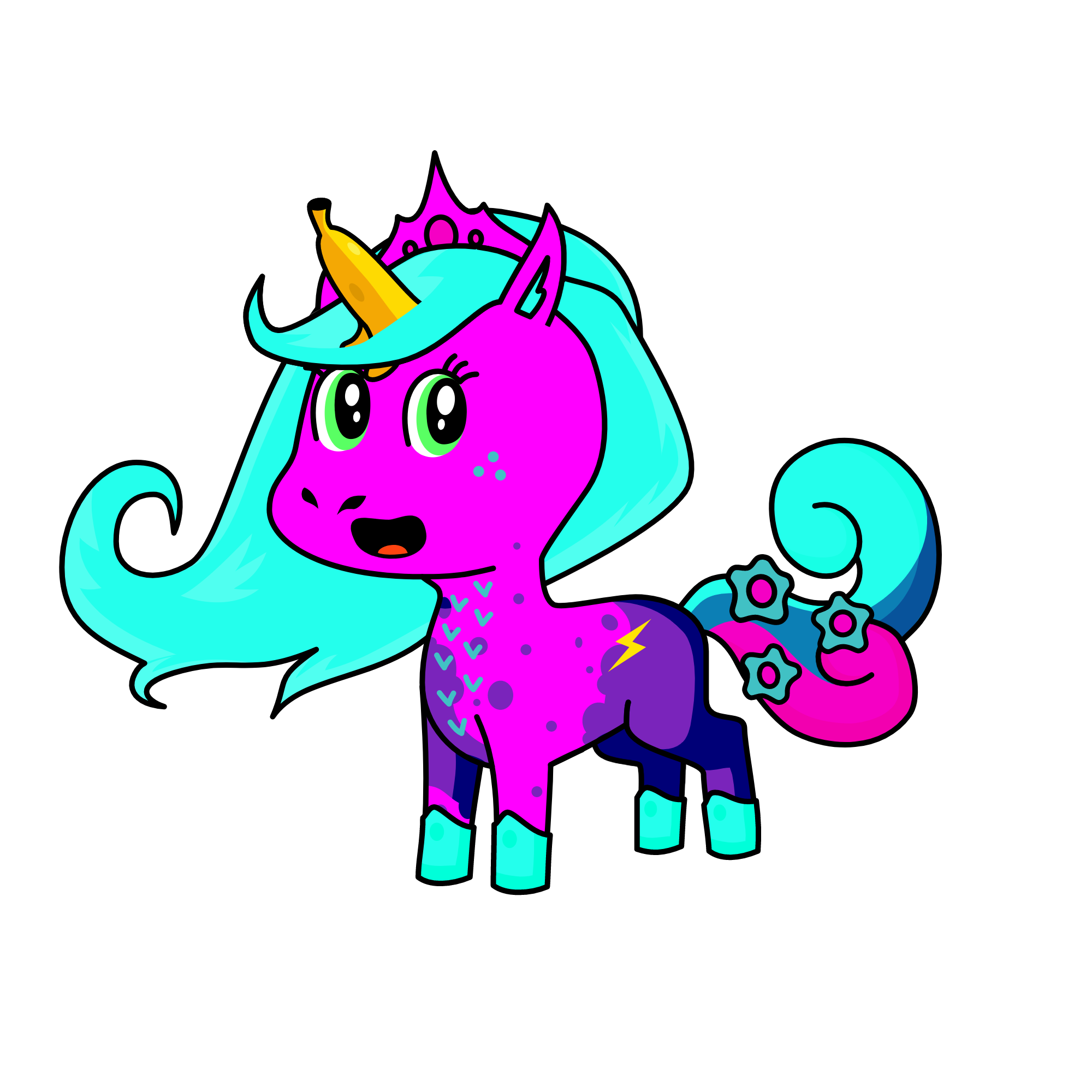 Sparkle, the unicorn
