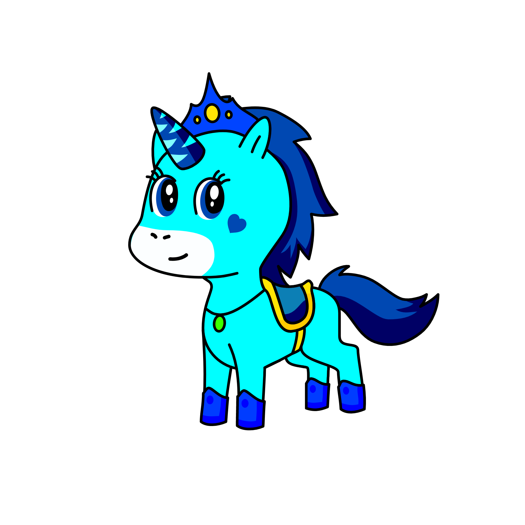 Elsa, the unicorn