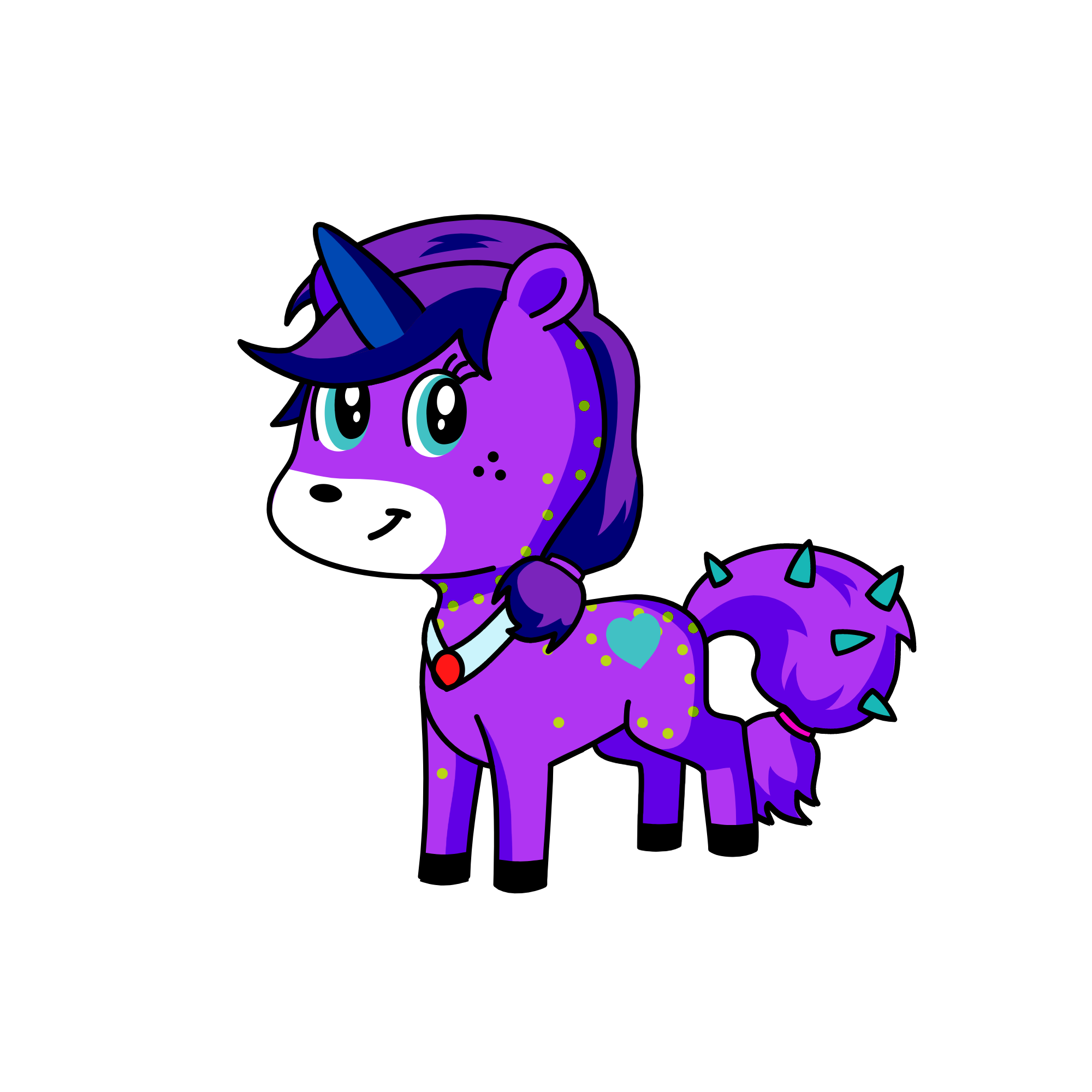 Princess Moonlight, the unicorn