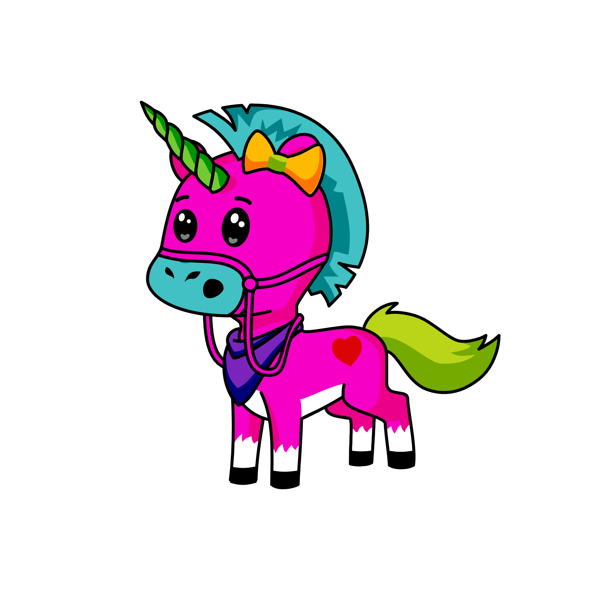 rimbow 🌈, the unicorn