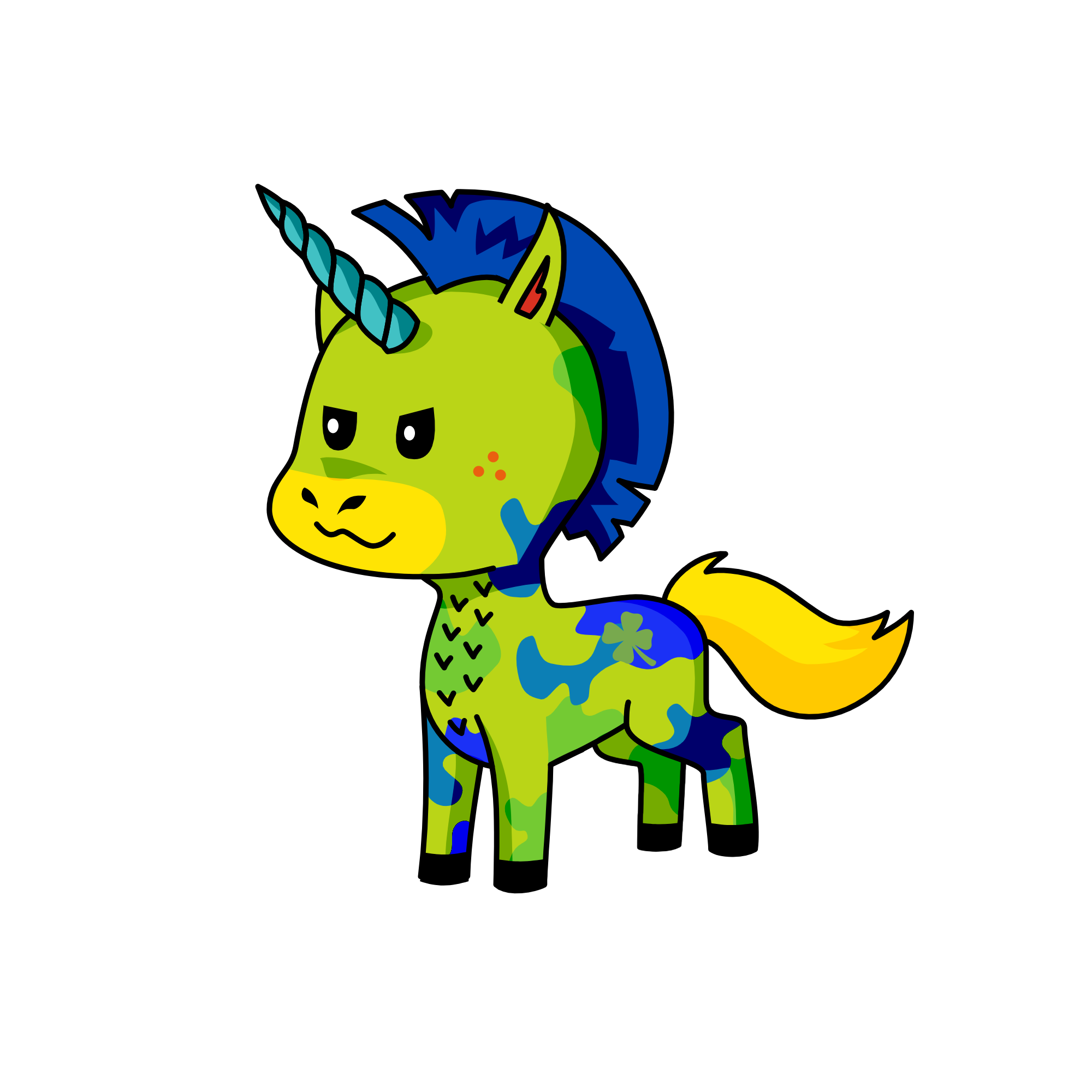 k, the unicorn