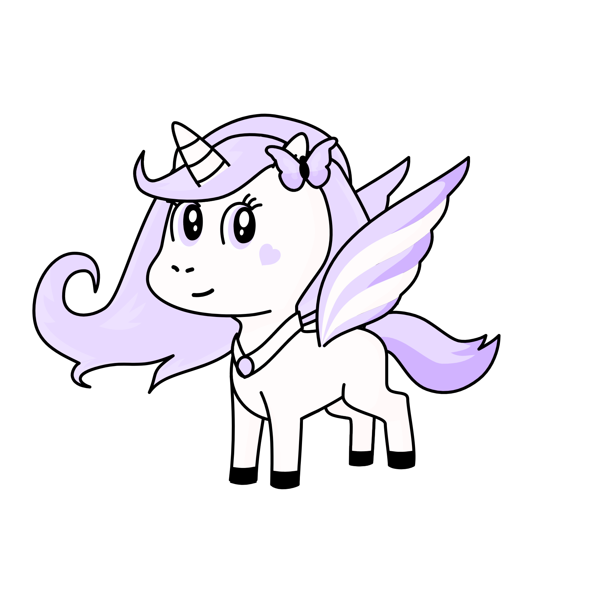 Angel, the unicorn