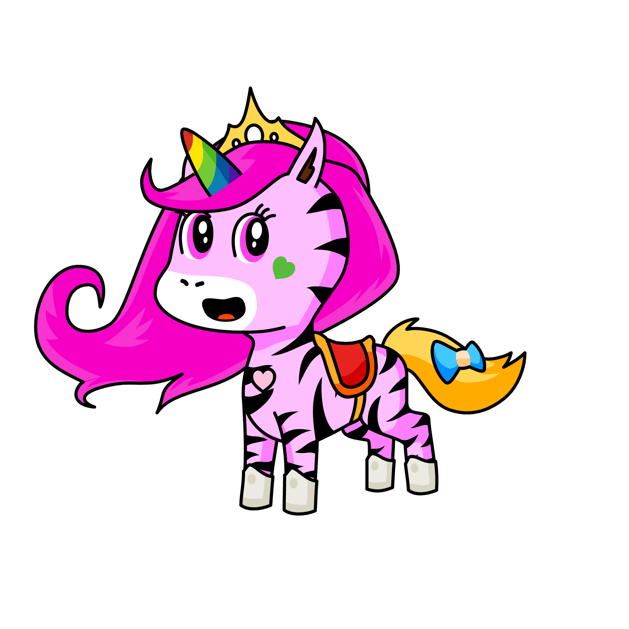 queen of love, the unicorn