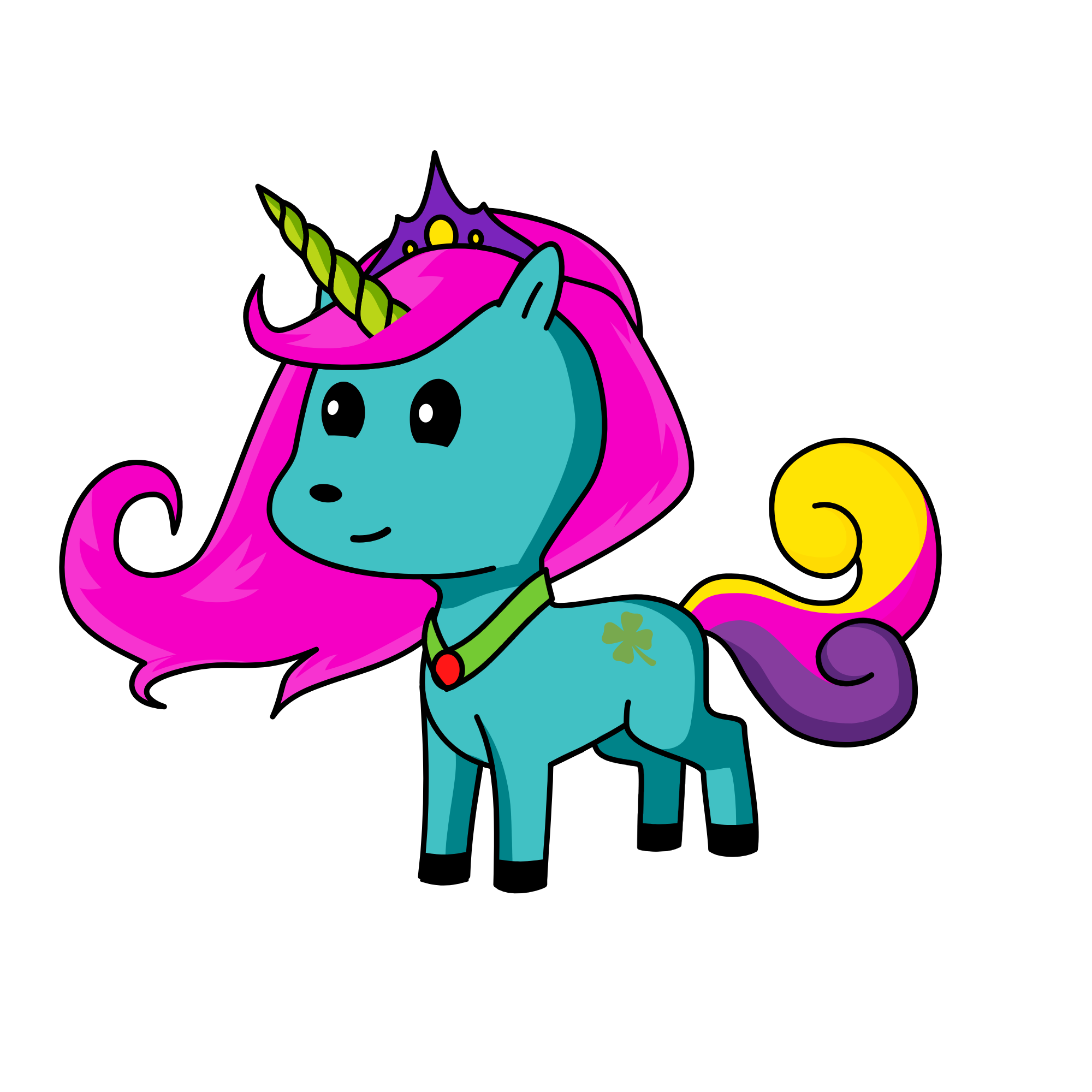 snow flake, the unicorn