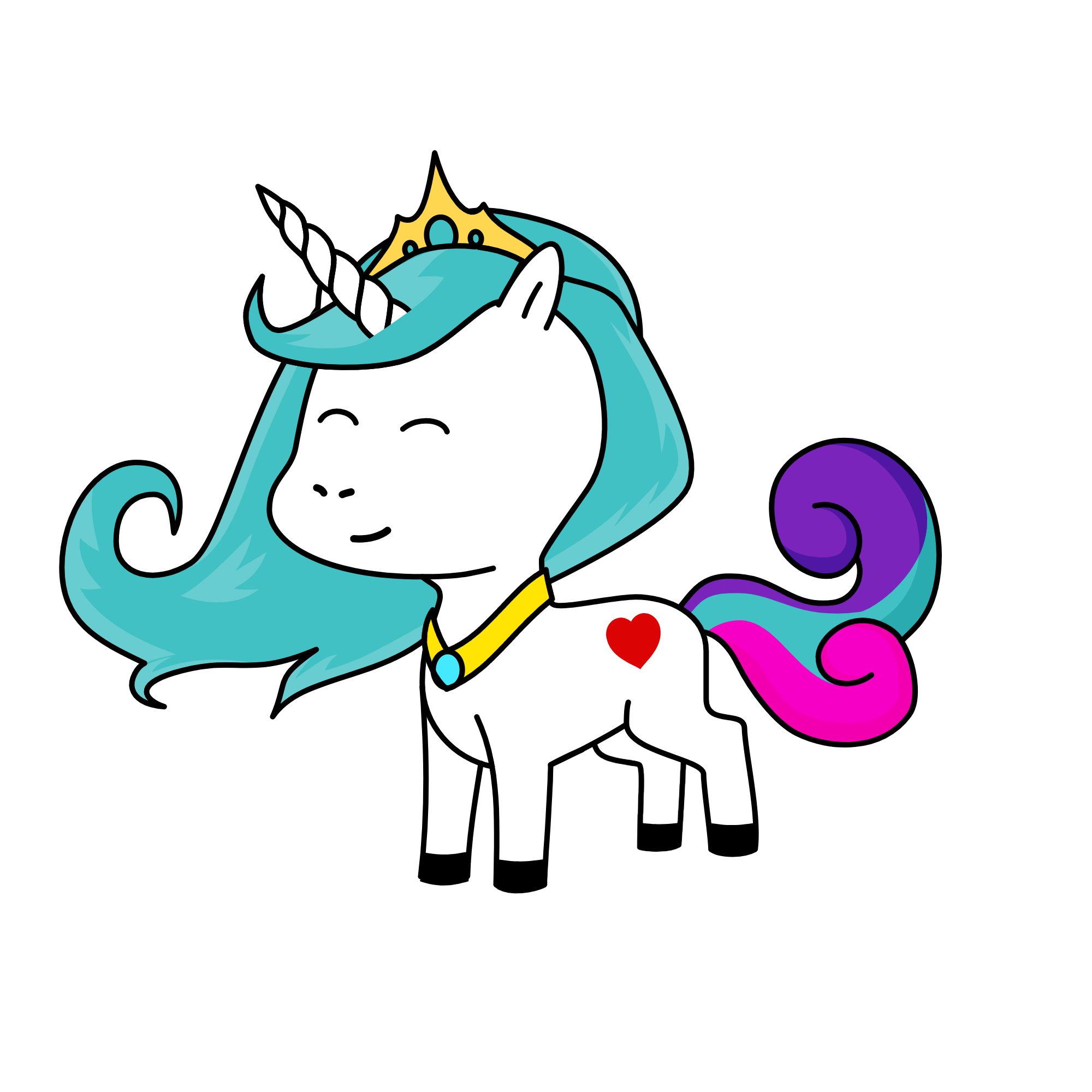 princess calestia, the unicorn