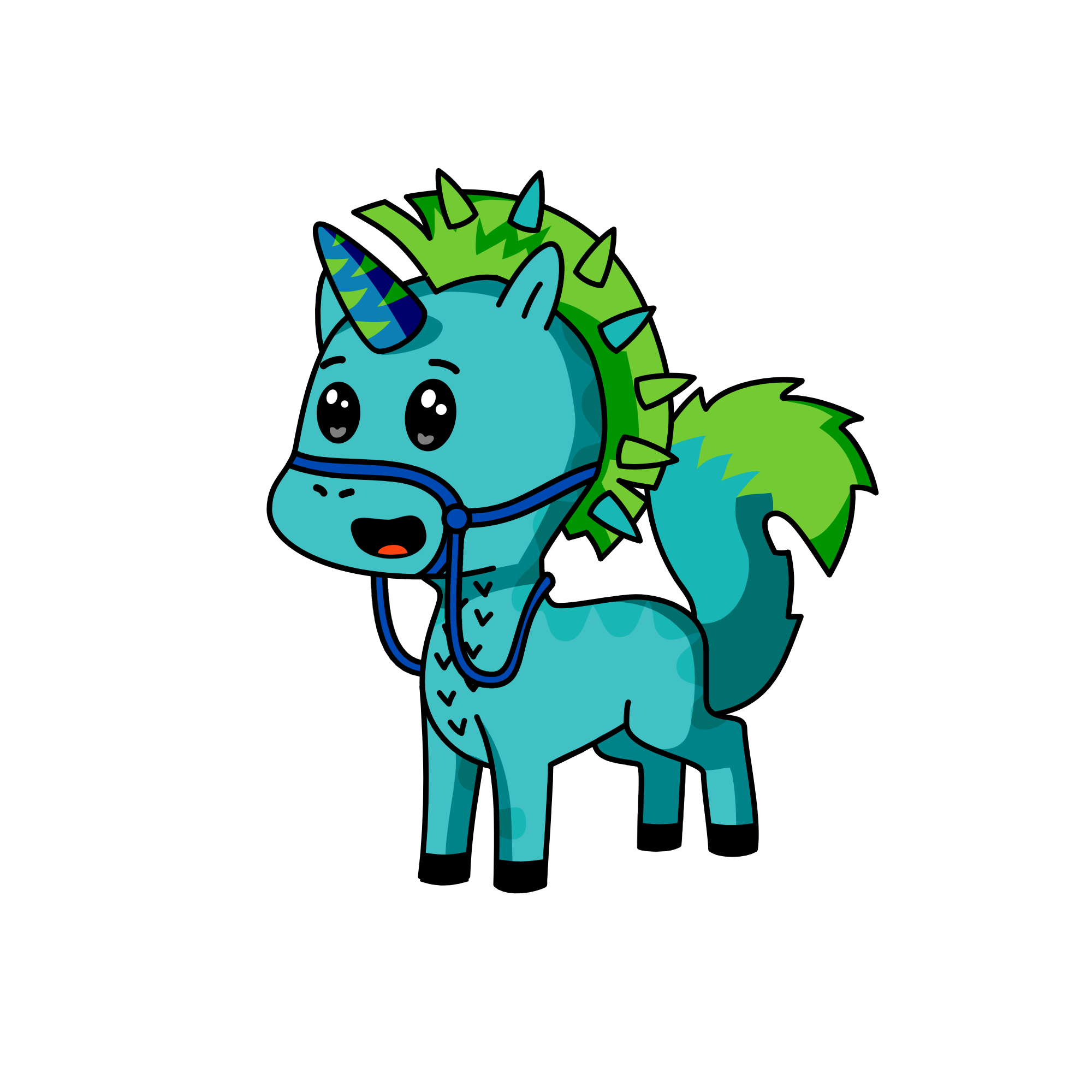 spike, the unicorn