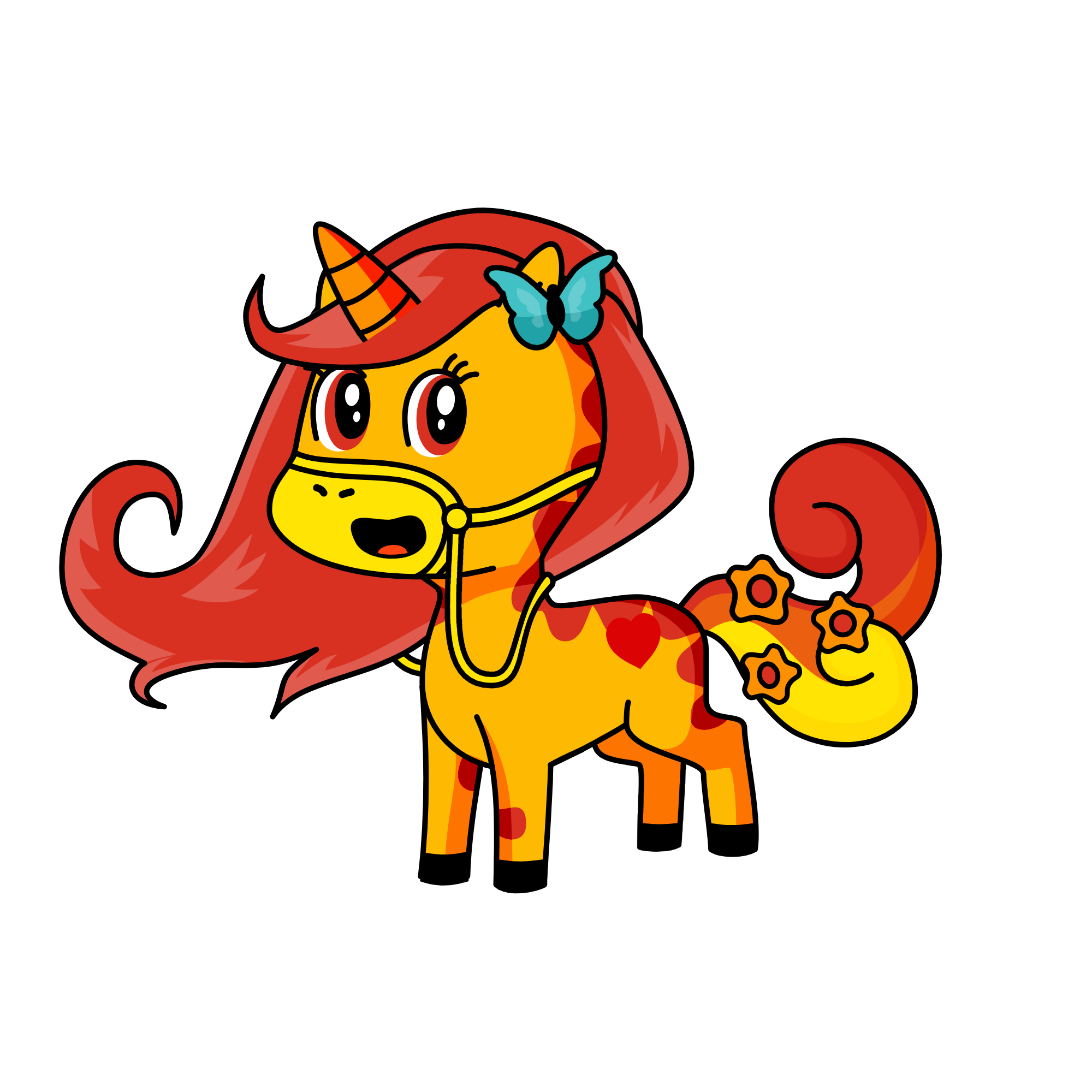 sun shine, the unicorn