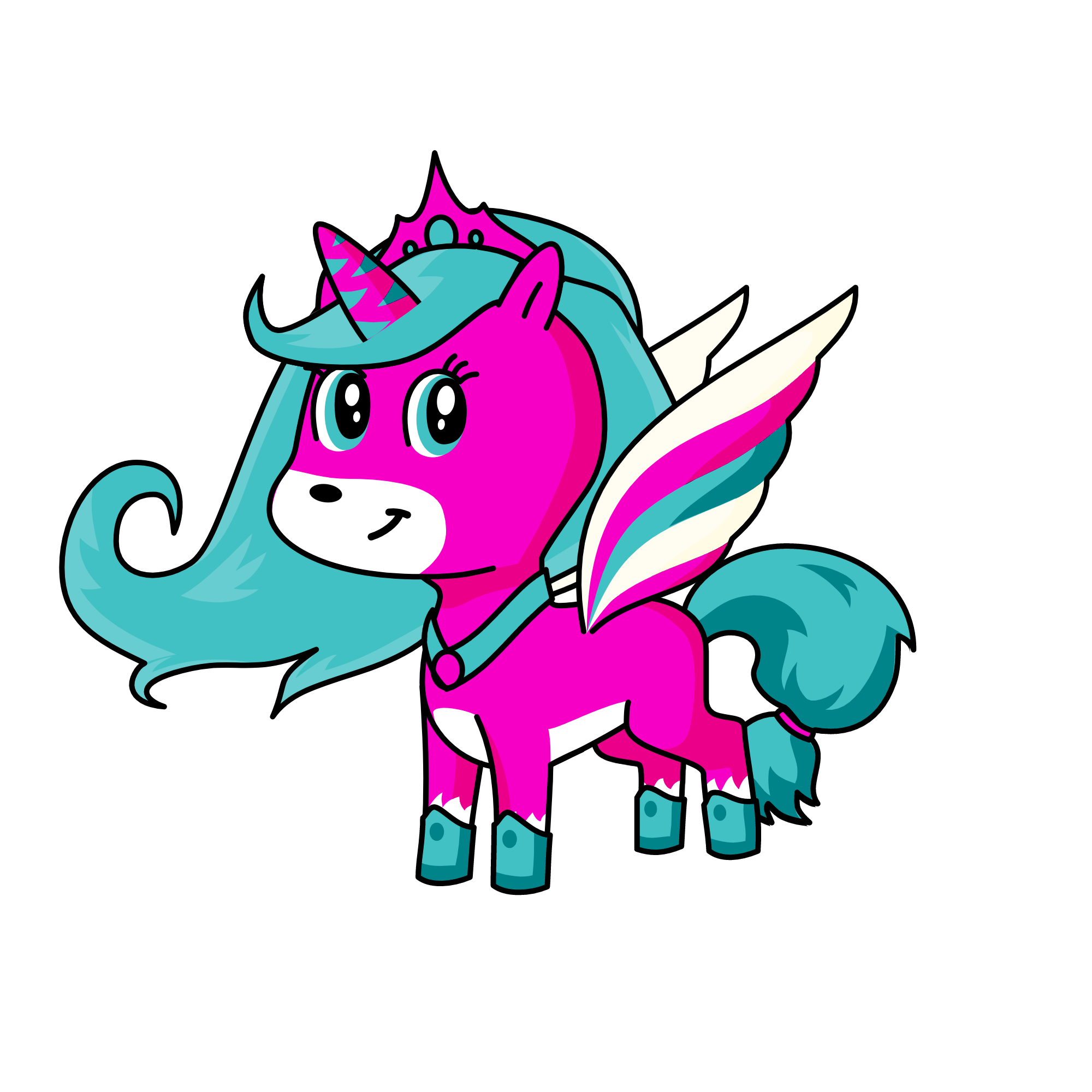fly high, the unicorn